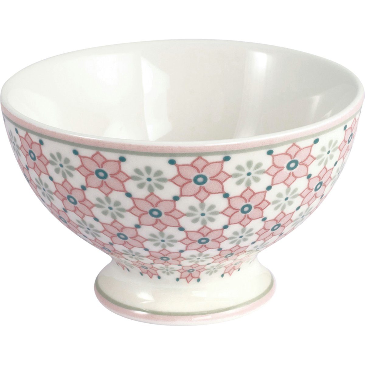 Greengate Schale Gwen Snack bowl pale pink 10cm, Steinzeug, (Bowls)