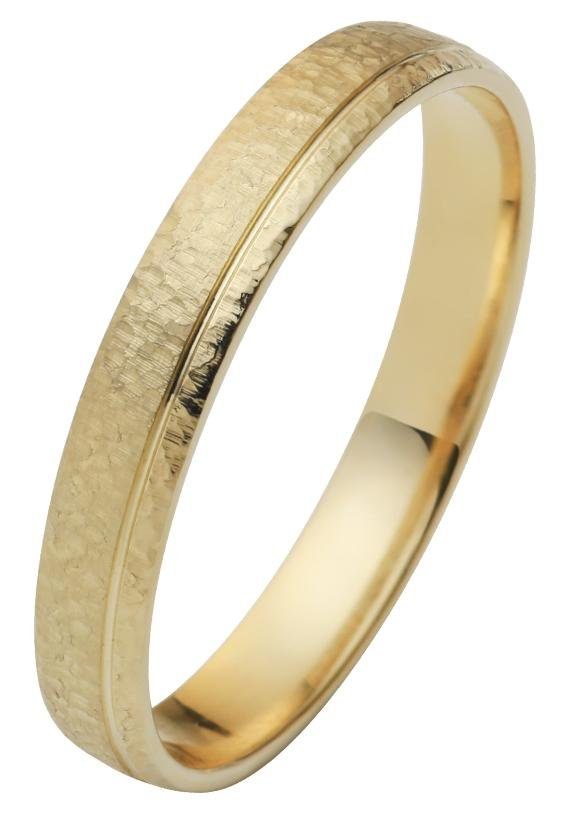 o. Gold Germany - "LIEBE", Trauring Firetti Brillanten/Diamanten mit Hochzeit ohne 750 gelbgoldfarben Geschenk in Schmuck Ehering Made