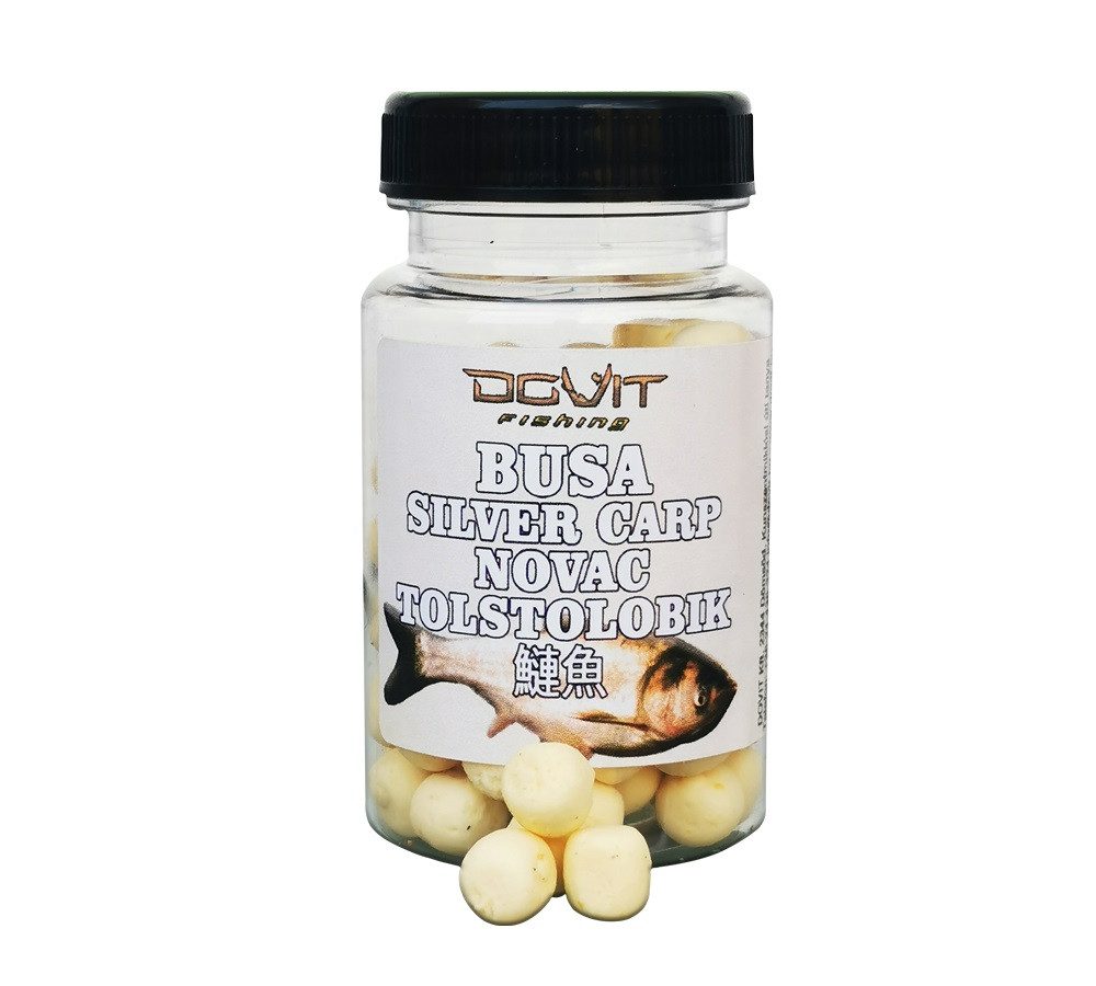 DOVIT FISHING Kunstköder BUSA POP-UP Boilie Köder - Vanille Kokosnuss 25g - Karpfen, Intensiver Aromaabfluss