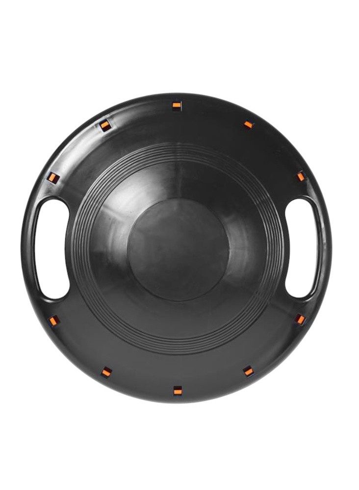 HMS Gymnastikball Balance-Ball (Halbkugel) PLAB1 Balance Board schwarz/orange