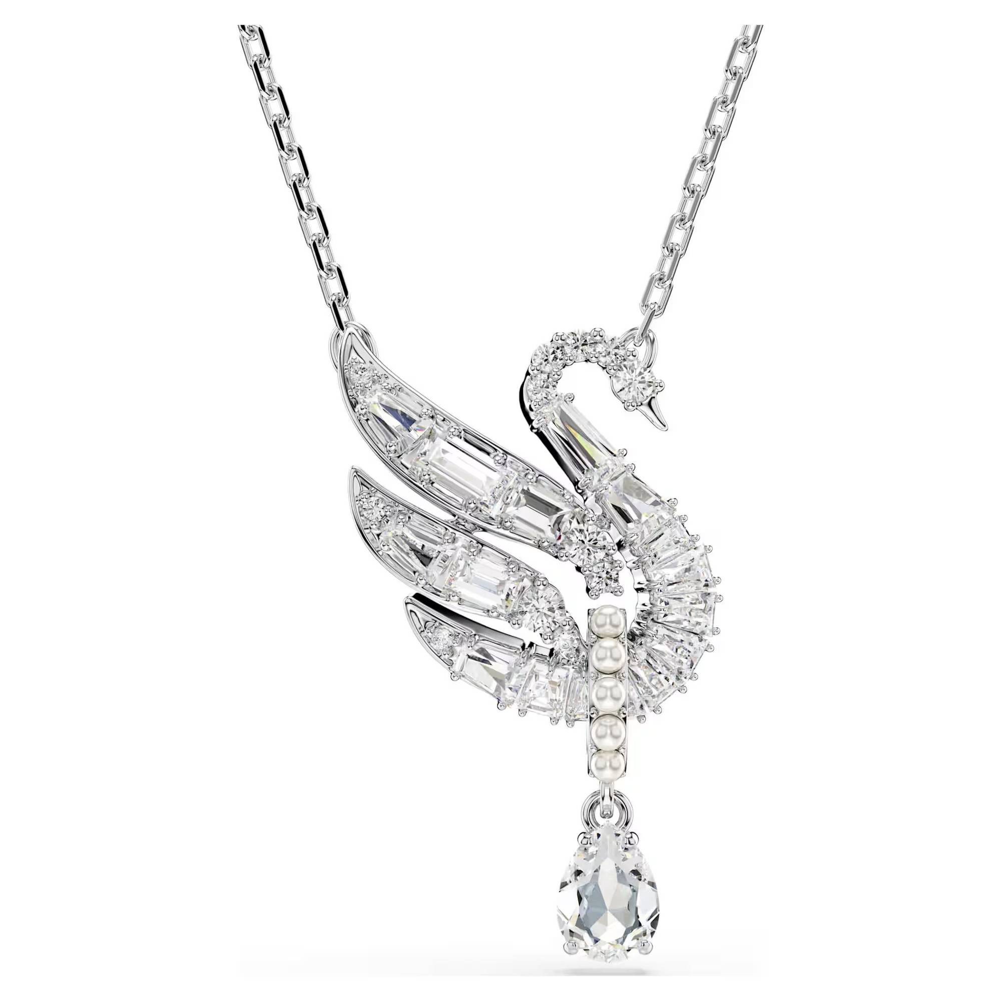 Swarovski Kette mit Anhänger Swan