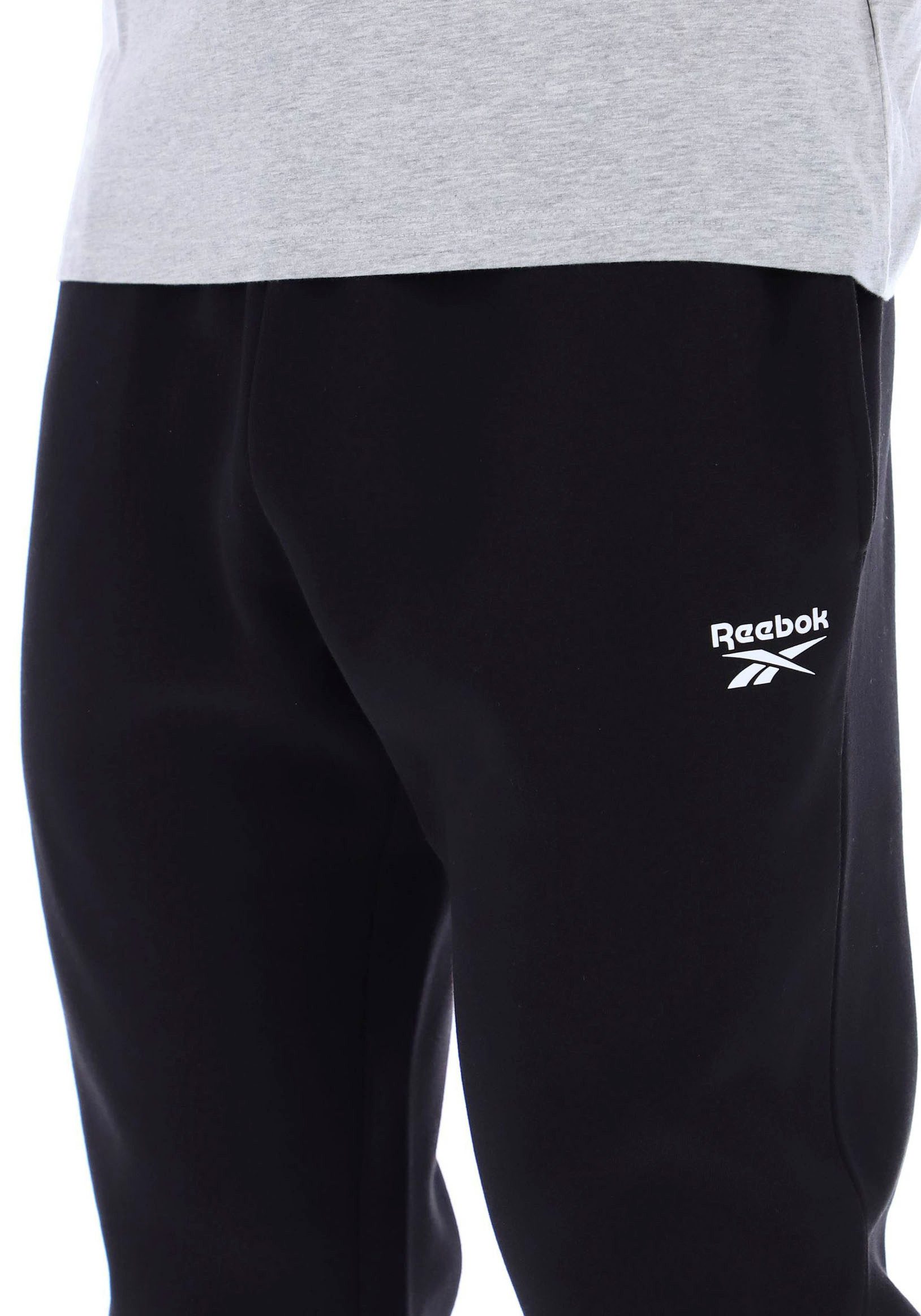 Reebok Jogginghose ANDRE SMALL LOGO CUFFED PANT für Erwachsene, aus Baumwolle und Polyester, auch in großen Größen
