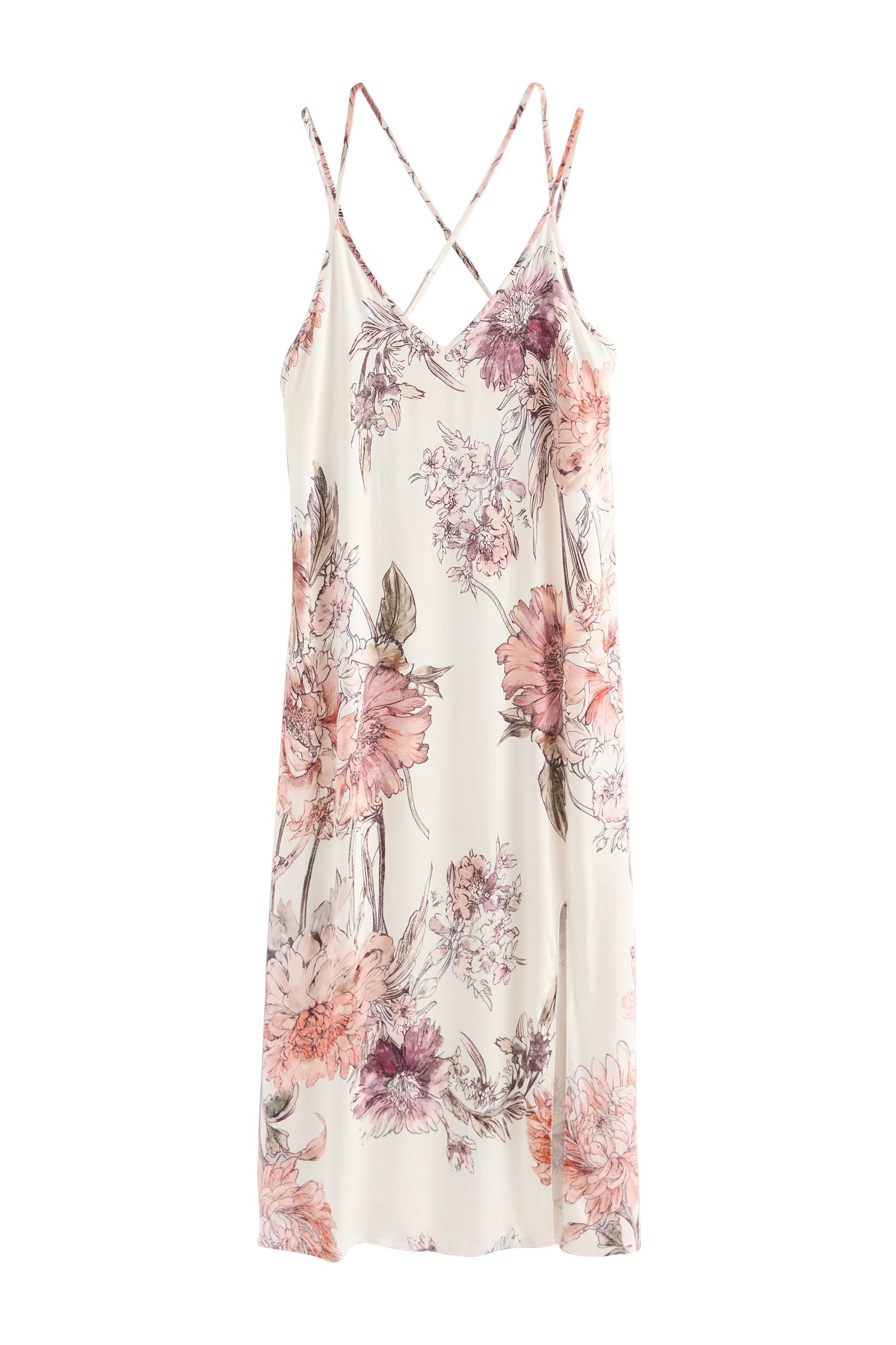 Next Nachthemd Leichtes Negligee mit Blumenmuster (1-tlg)