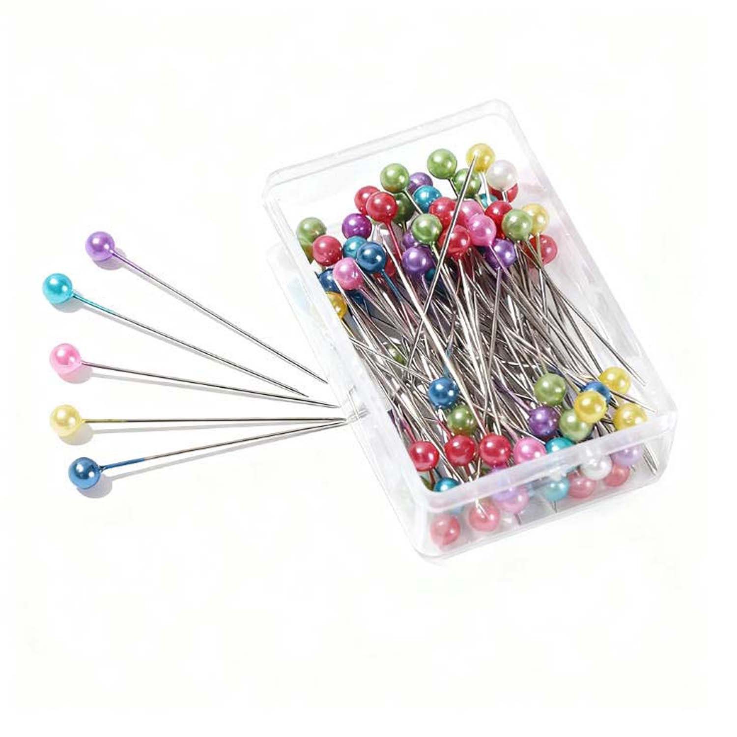 trends for living Stricknadeln 100 Nadeln aus rostfreiem Stahl Robuste langlebige Mehrzweck Nähnadeln, 100 St.