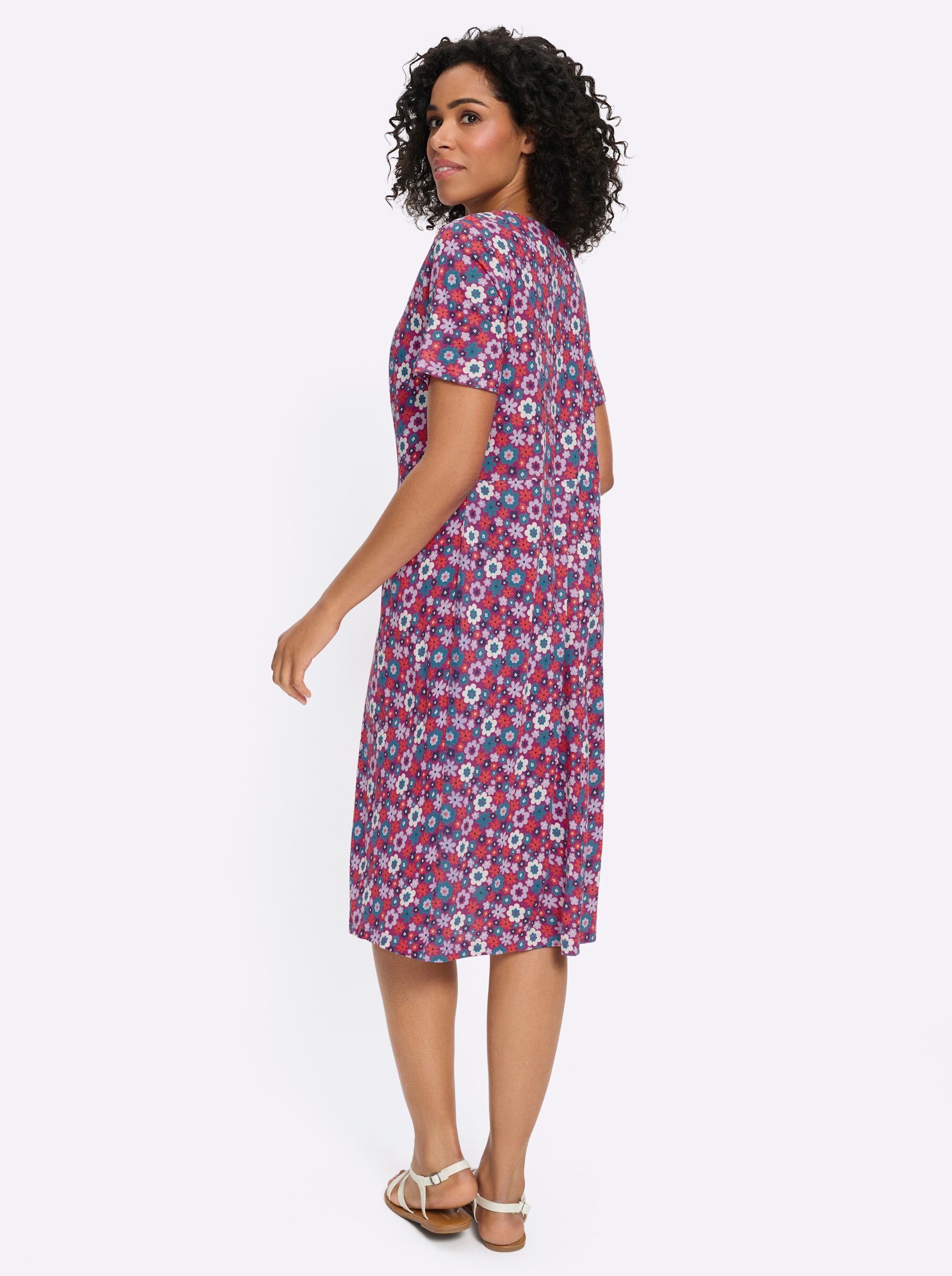 Sieh an! Etuikleid Kleid Kurzarm