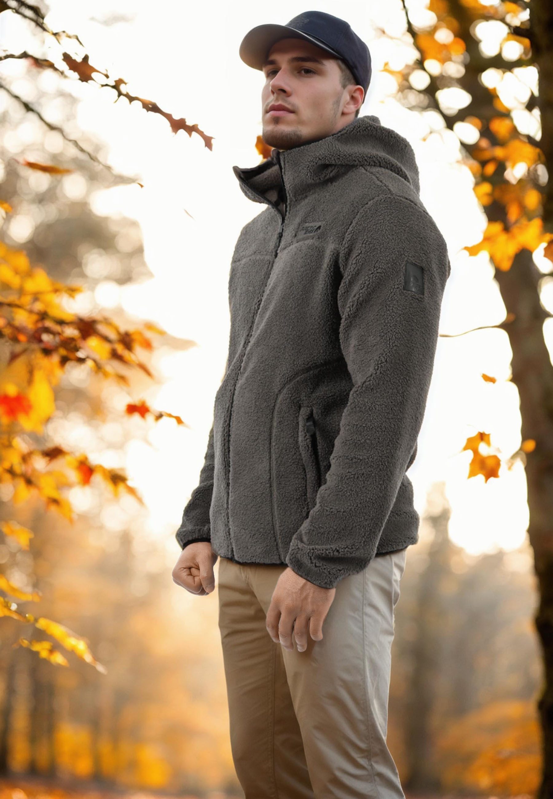 Arctic Seven Fleecejacke ASSensio Aus hochwertigem Sherpa-Fleece – Bild 2 von 5