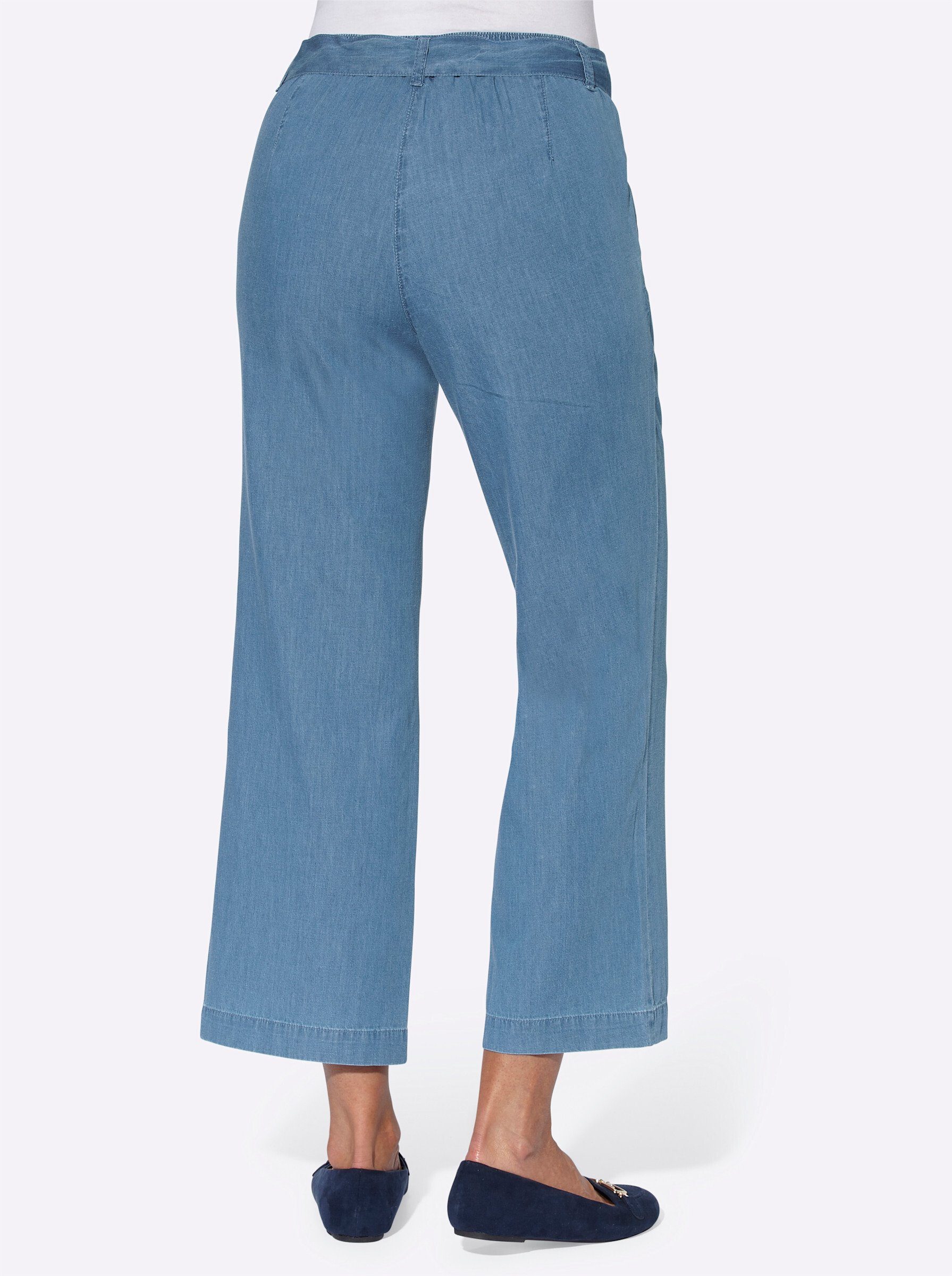 Witt Jeansshorts Jeans-Culotte komfortabel