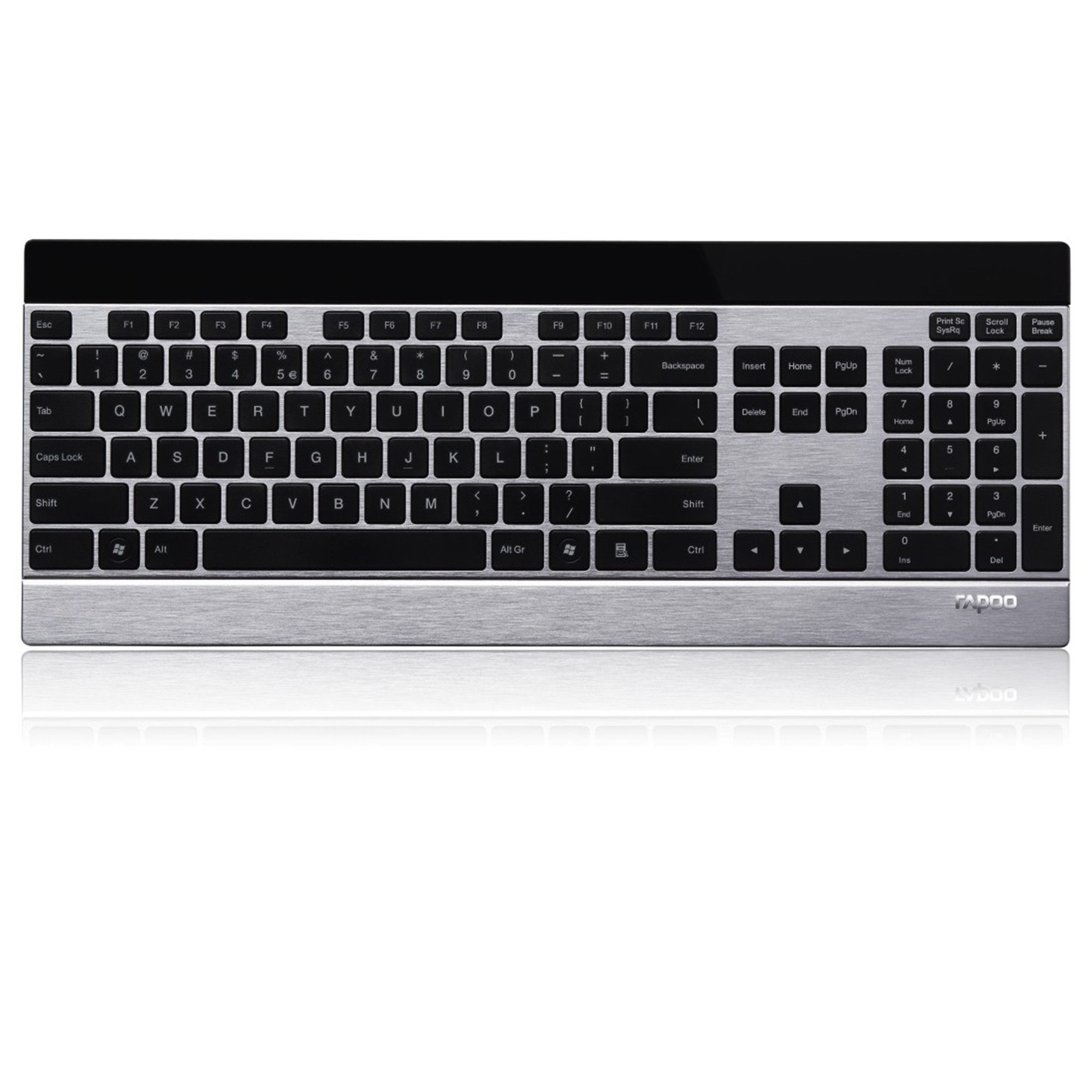 Rapoo E9270, kabellos, aus Metall Wireless-Tastatur