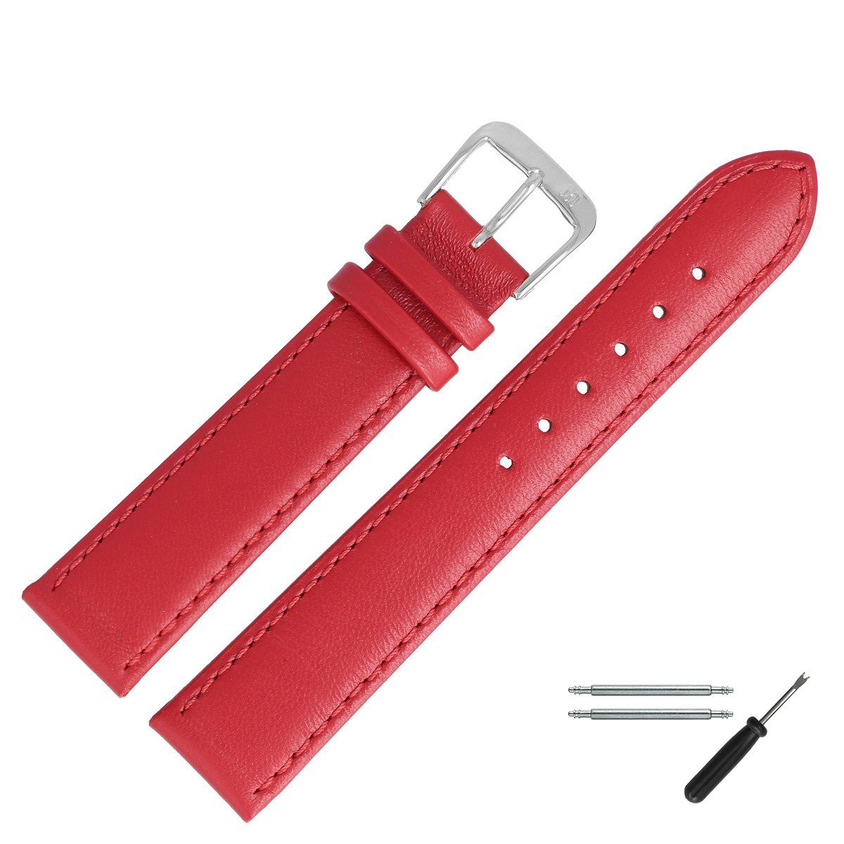 MARBURGER Uhrenarmband 14mm Leder günstig online kaufen