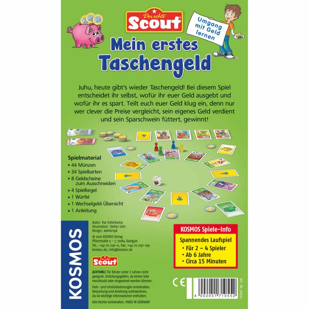 Kosmos Spiel Scout Mein erstes Taschengeld