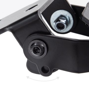 ZIEGER Kennzeichenhalter Classic Kennzeichenhalter für Yamaha MT-03 BJ 2006-14