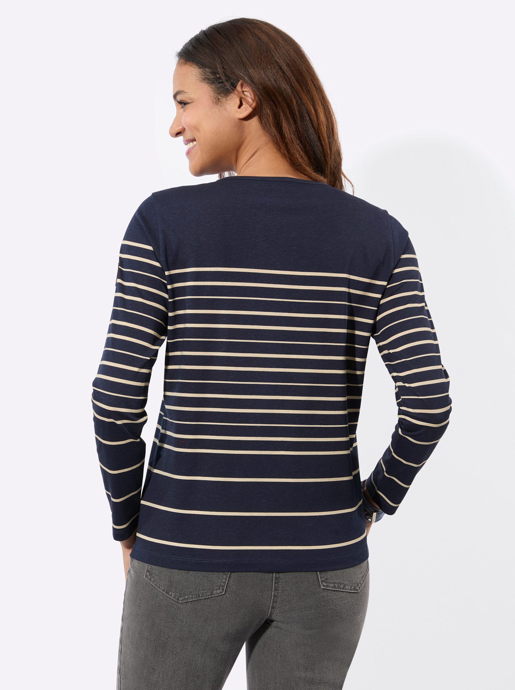 Witt T-Shirt Ringelshirt Langarm