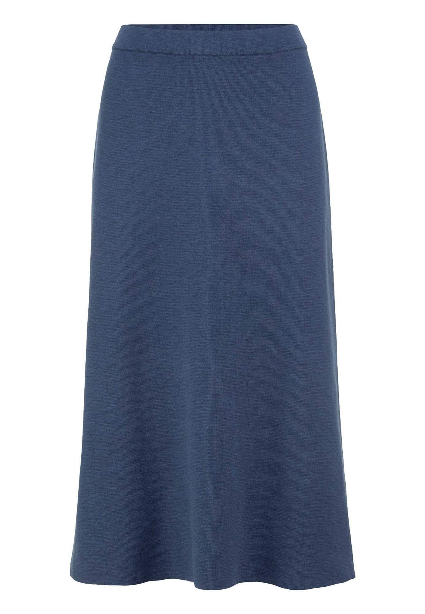 Hessnatur Strickrock Midi Regular aus reiner günstig online kaufen
