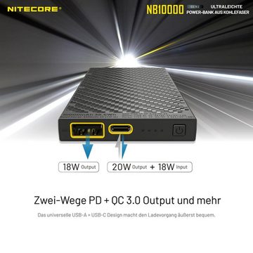 Nitecore Powerbank NB10000 mit 10000mAh Powerbank