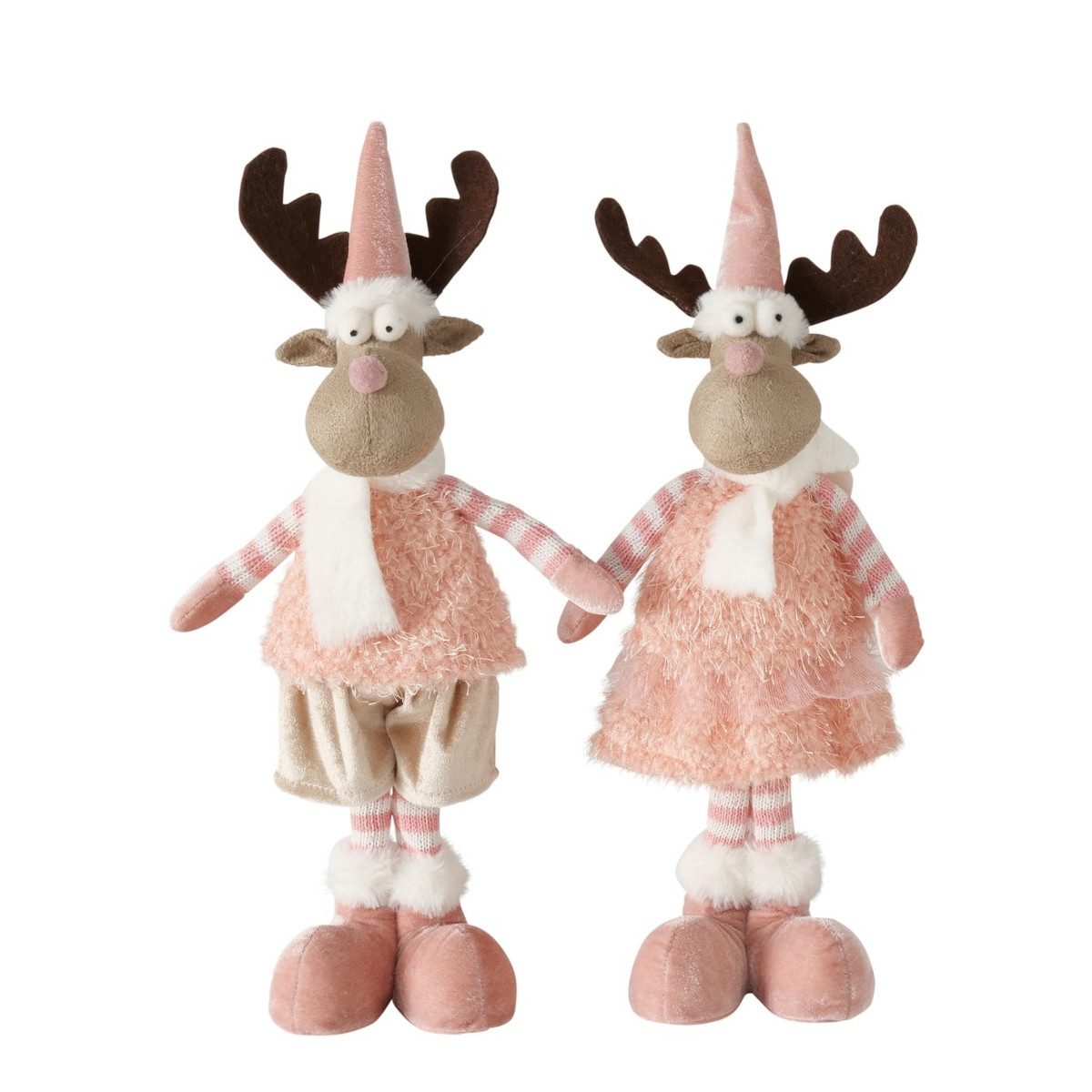 BOLTZE Dekofigur Palomina Figur Elch 40 cm sortiert (1 Stück)