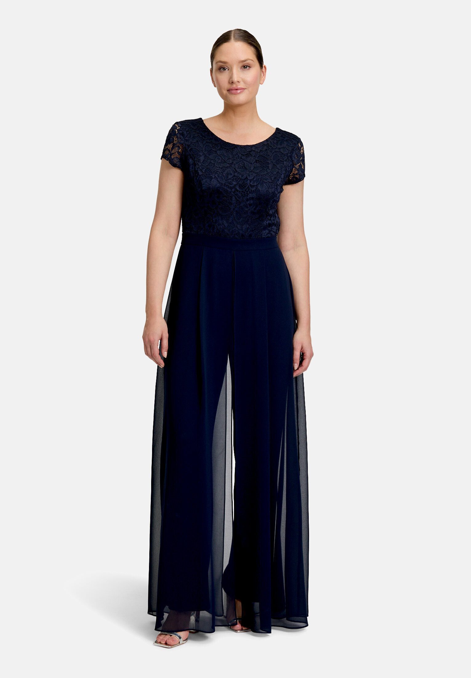 Vera Mont Overall Damen kurzarm (1-tlg) Design