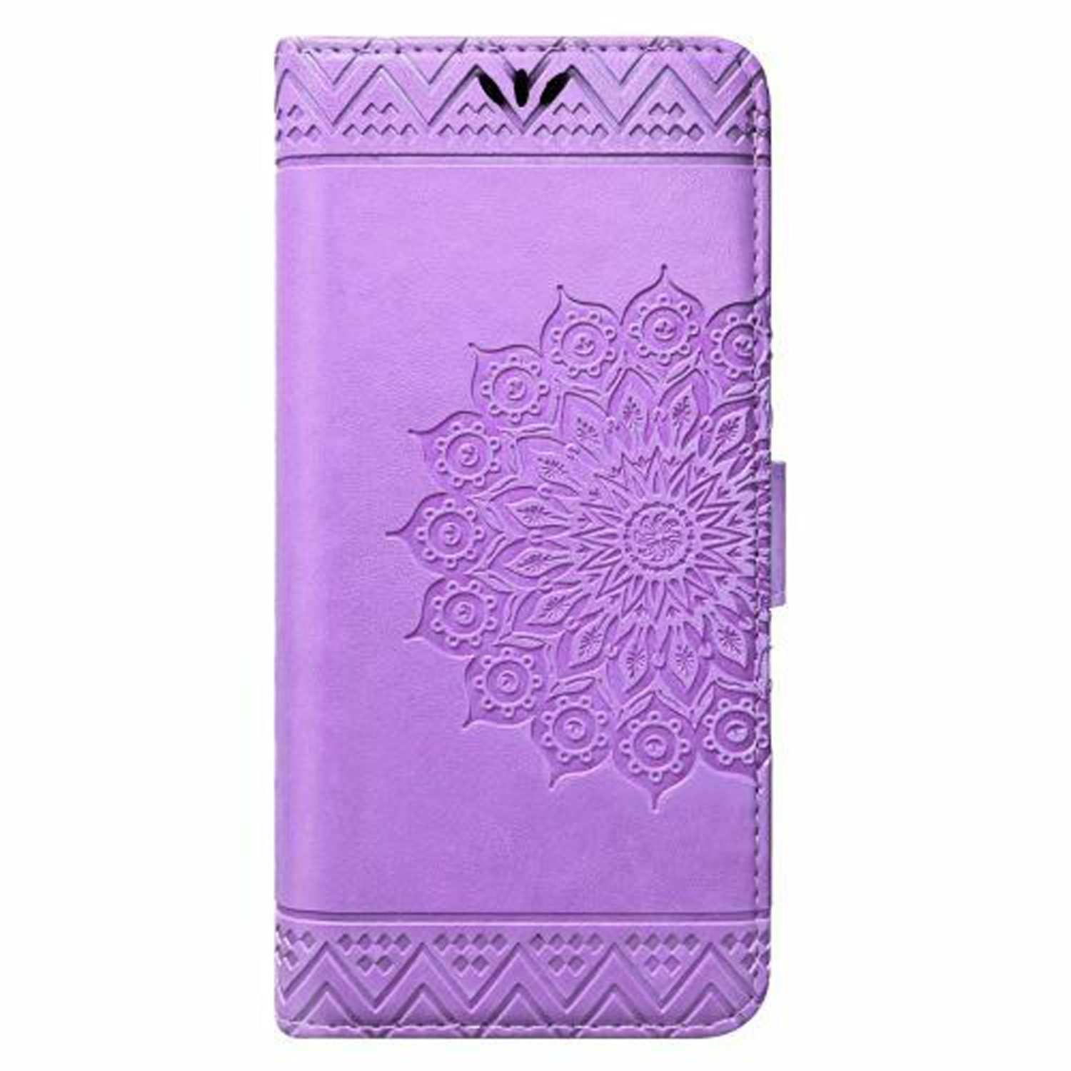 betterfon Handyhülle Handytasche für LG K40S Klapphülle Flip Case Schwarz, Wallet Case mit Kartenfächern Magnetverschluss und weicher Innenhülle
