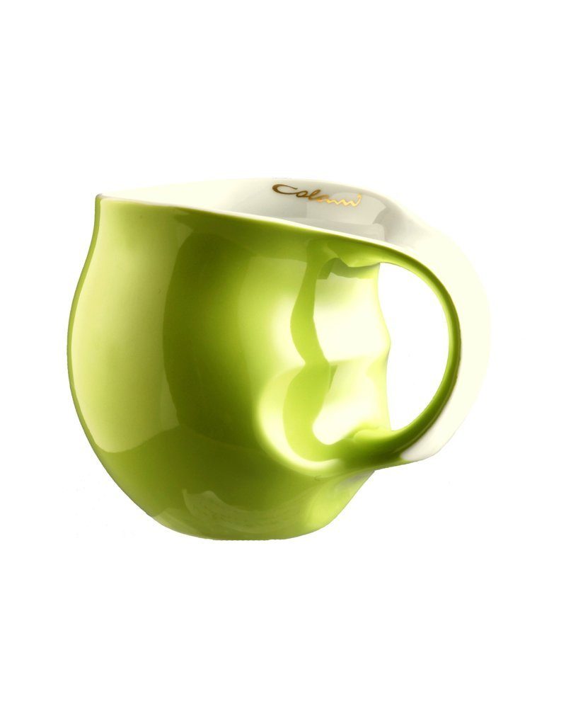 Colani Tasse Luigi Colani Kaffeebecher Porzellanserie "ab ovo", Porzellan, spülmaschinenfest, mikrowellengeeignet grün