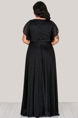 Modabout Abendkleid Langes Maxikleid Sommerkleid für große Größen - NELB0588D5064SYH (1-tlg)