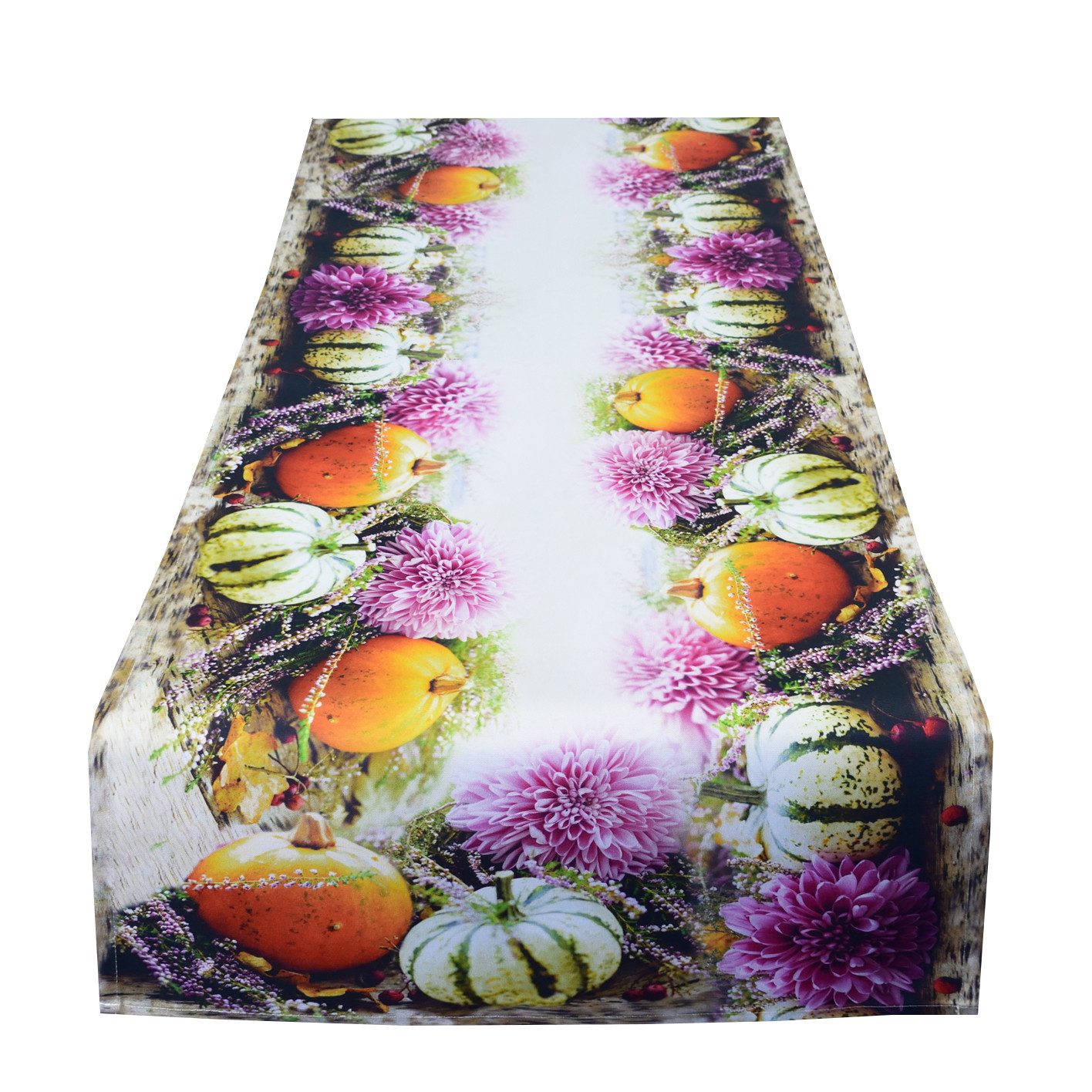 Delindo Lifestyle Tischdecke und Tischläufer Serie Kürbis, für Sommer und H günstig online kaufen