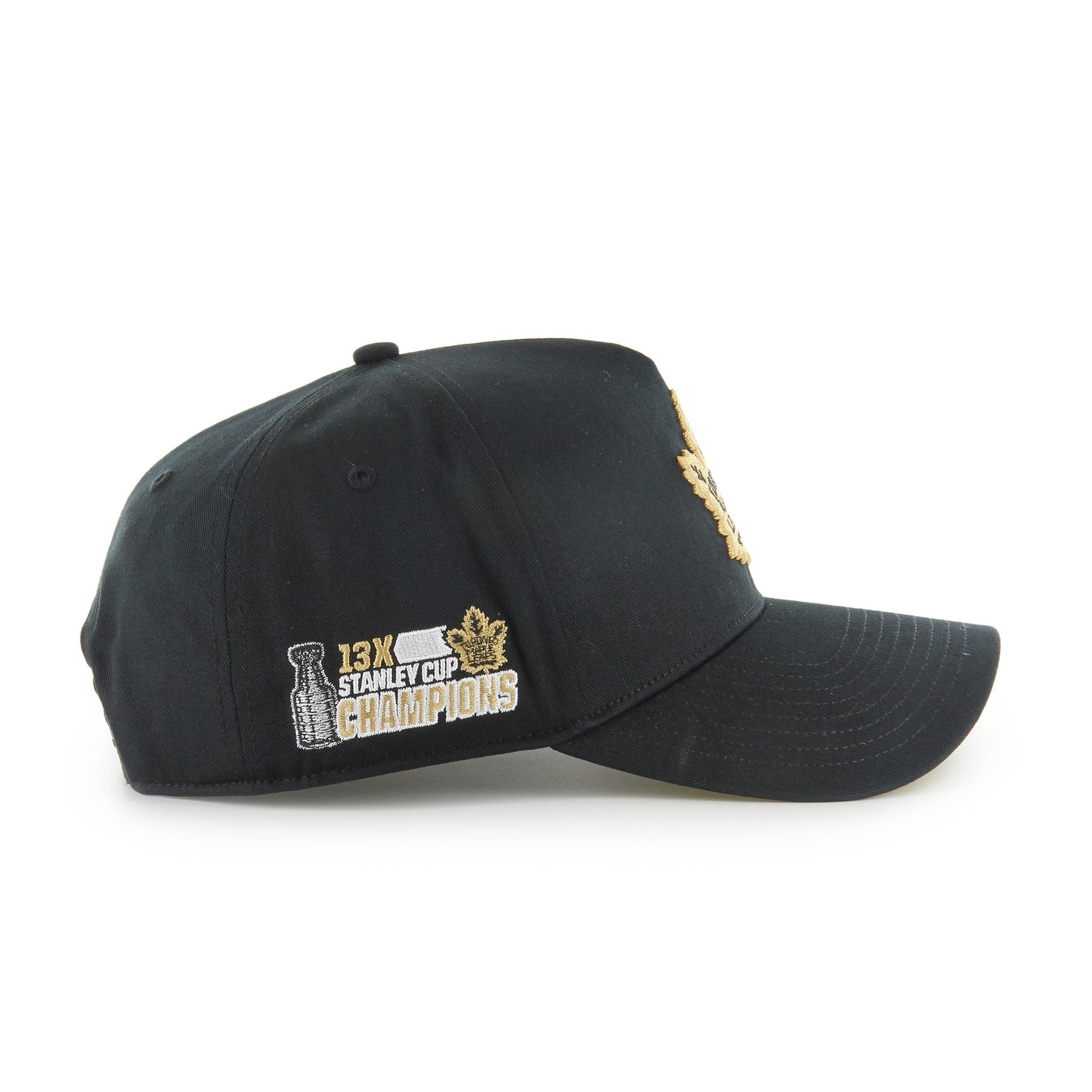 '47 Brand Baseball Cap '47 Brand Cap NHL Toronto Maple Leafs Sure Shot TT Cotton MVP DT Black (Basecap, Basecap) Used-Look (Garment Wash)