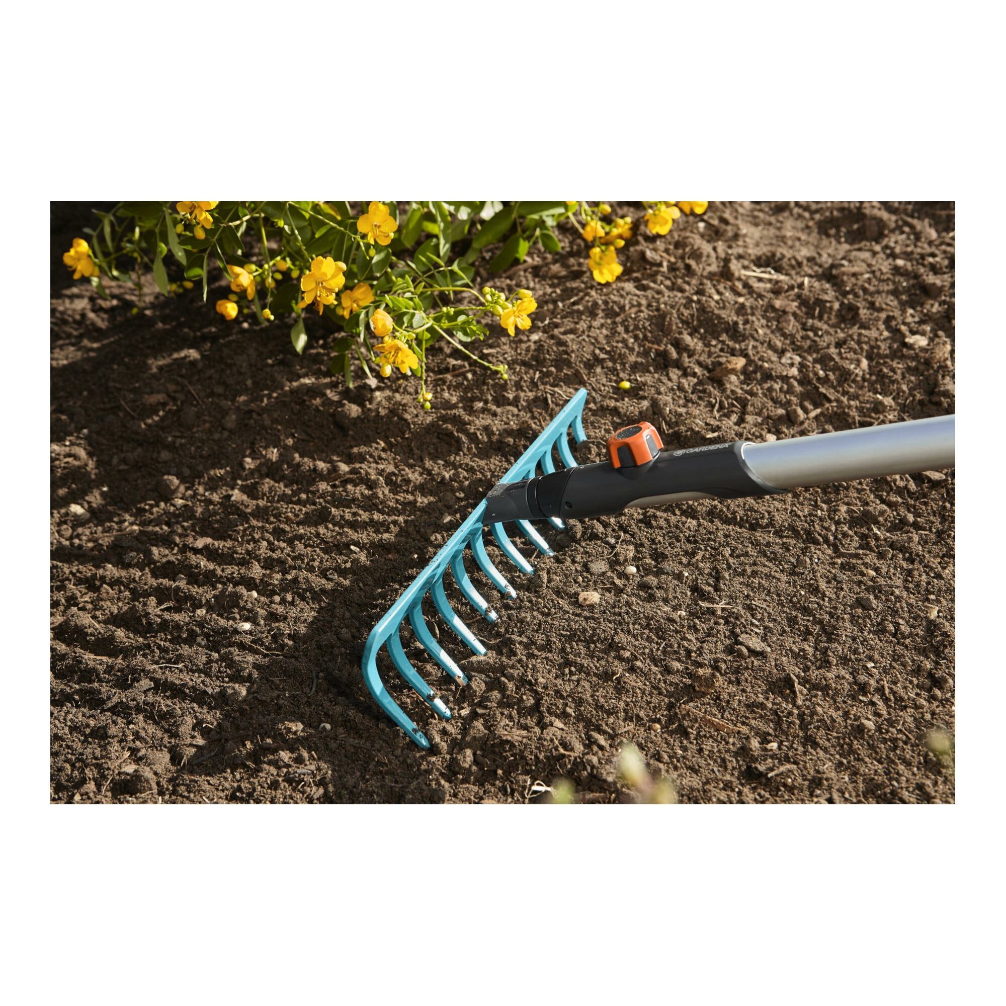 GARDENA Rechen GARDENA combisystem-Rechen, 12 Zinken, 30 cm breit