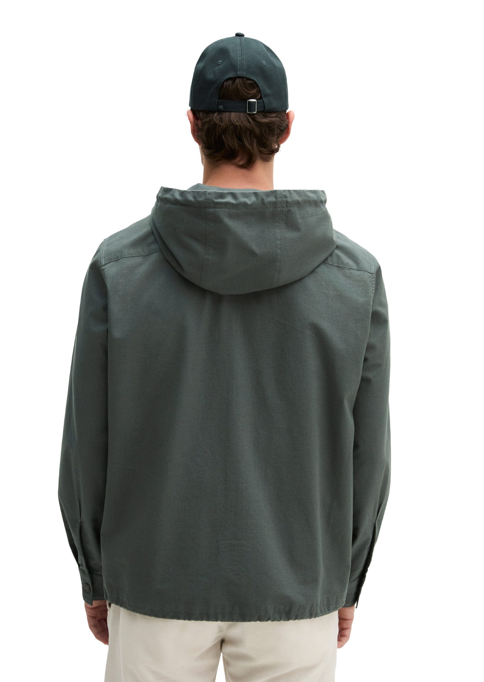 Marc O'Polo Kurzjacke aus robustem Bio-Baumwoll-Dobby – Bild 3 von 5