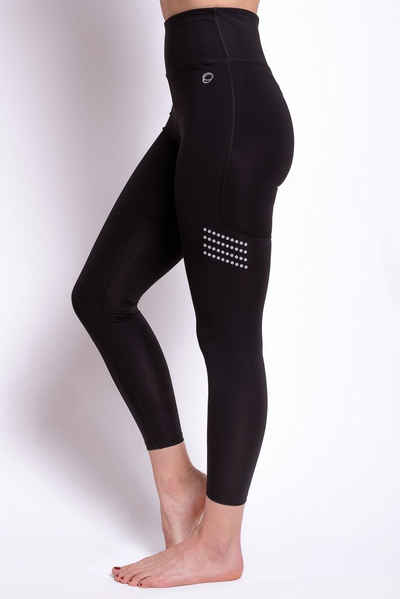 NANOBIONIC® Funktionsleggings Anti-Cellulite Black Astro Leggings (Innovative und exklusive NANOBIONIC®-Technologie, NASA I-Tech Award) NANOBIONIC® - eine nahezu endlose Energiequelle!!, www.nanobionic.de