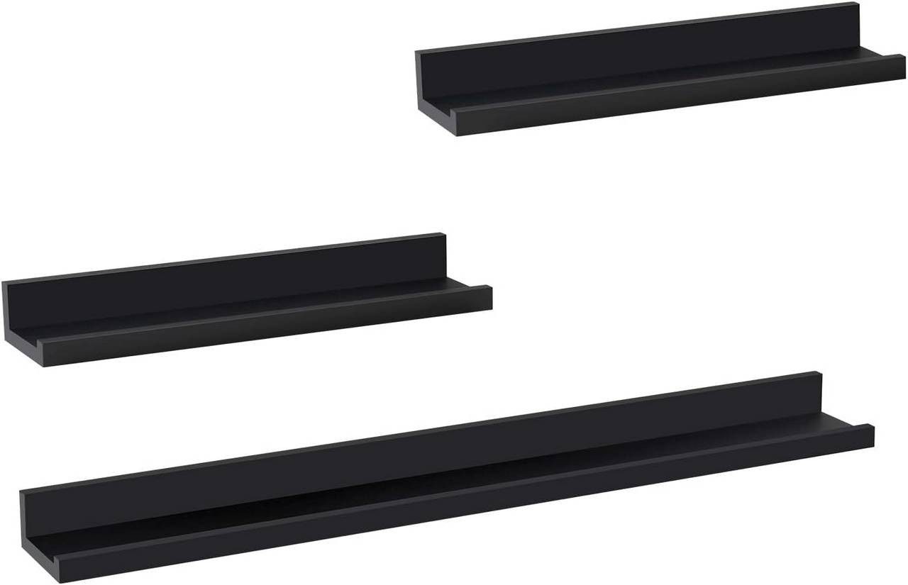 Woltu Wandregal, 3-tlg., Bilderleiste, Fotoleiste Bilderregal Fotohalter. Reduzierter Preis € 19,79. Unverbindliche Preisempfehlung € 38,99, (€ 6,60 pro 1 Stk)