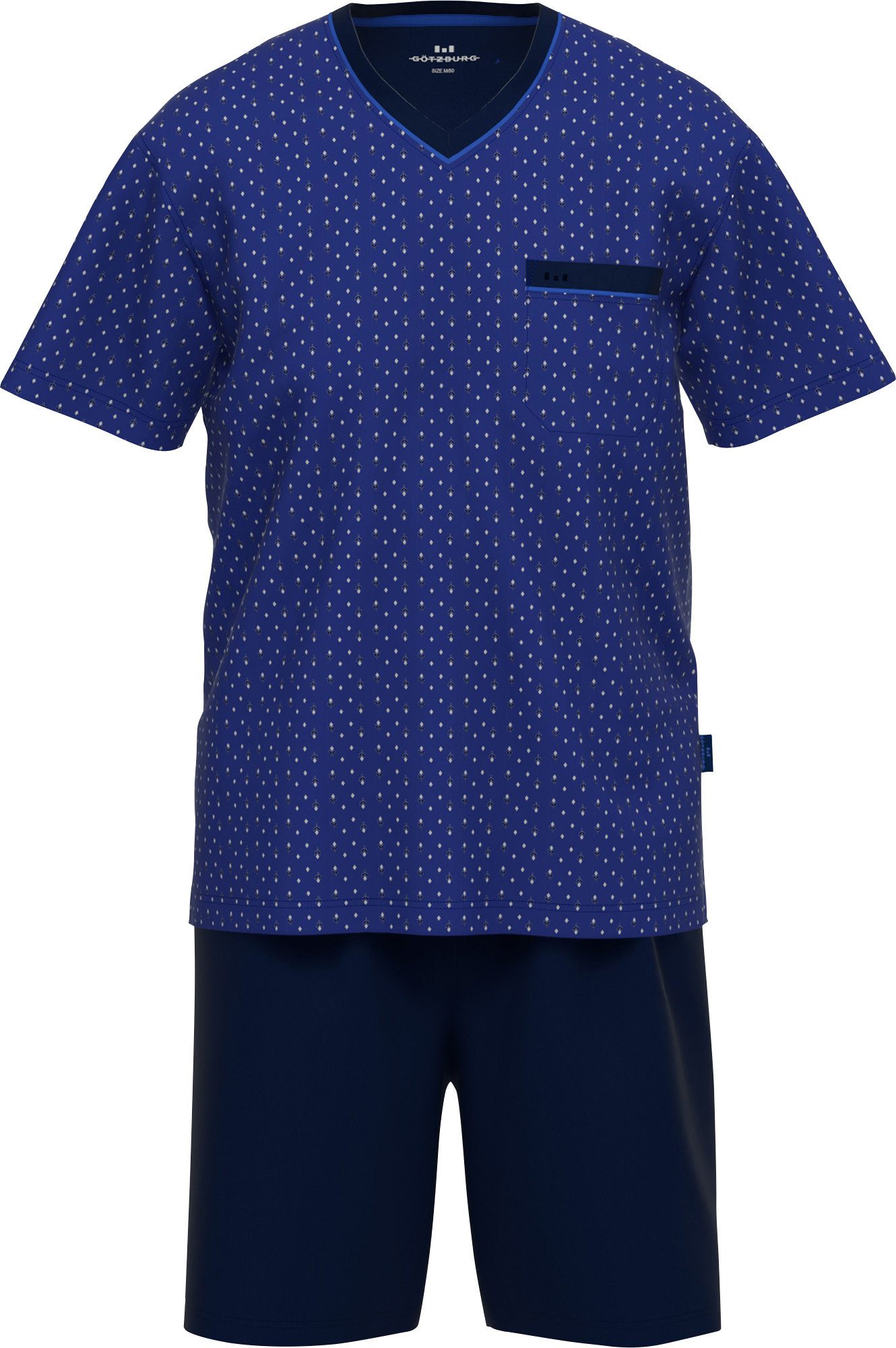 Pyjama Herren-Shorty