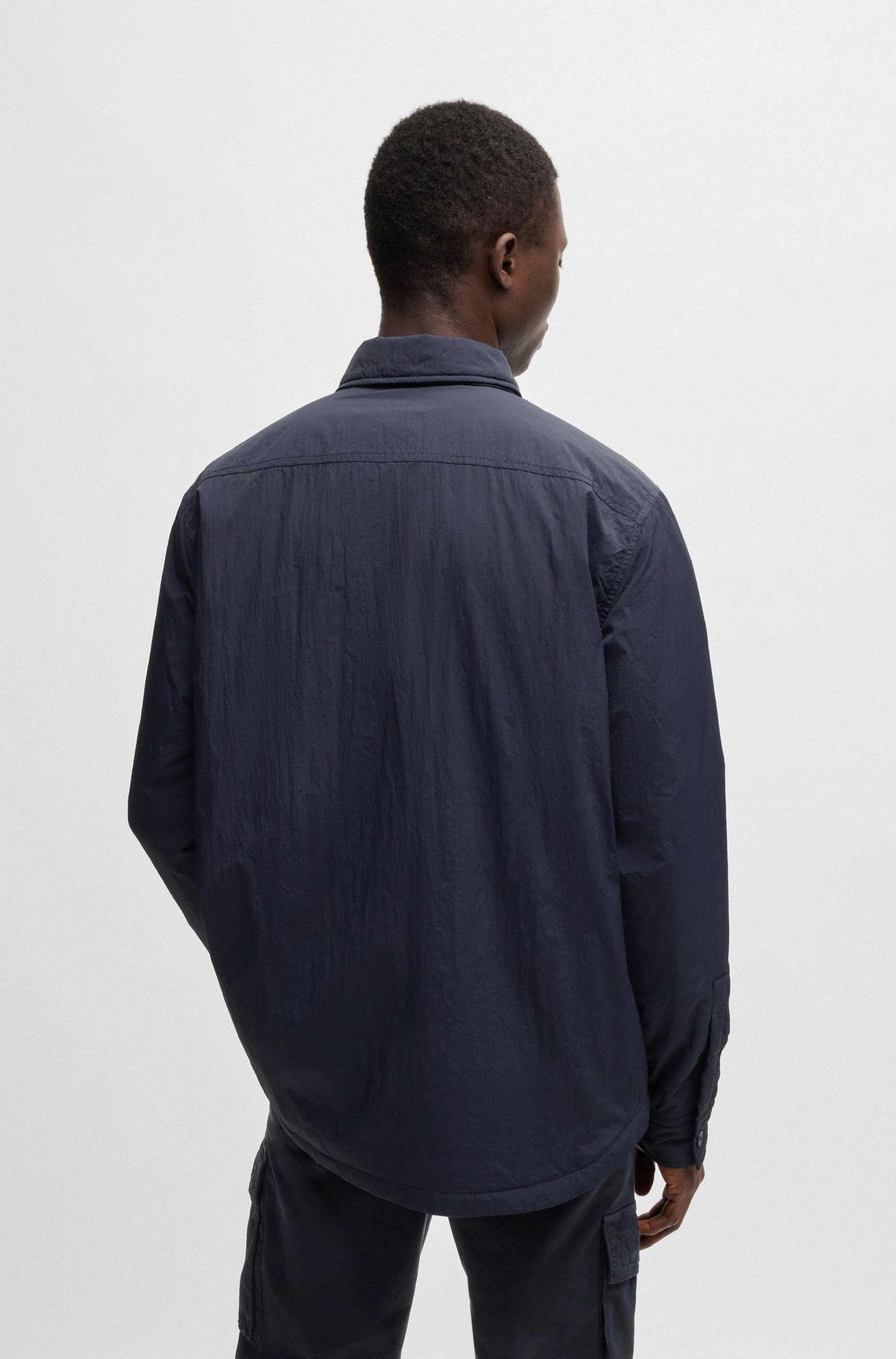 BOSS ORANGE Langarmhemd mit großen Brusttaschen günstig online kaufen