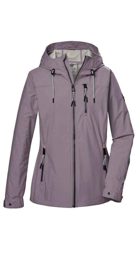 G.I.G.A. DX Softshelljacke GS 74 mit Kapuze (wasserdicht und winddicht) lavendel violett Damen