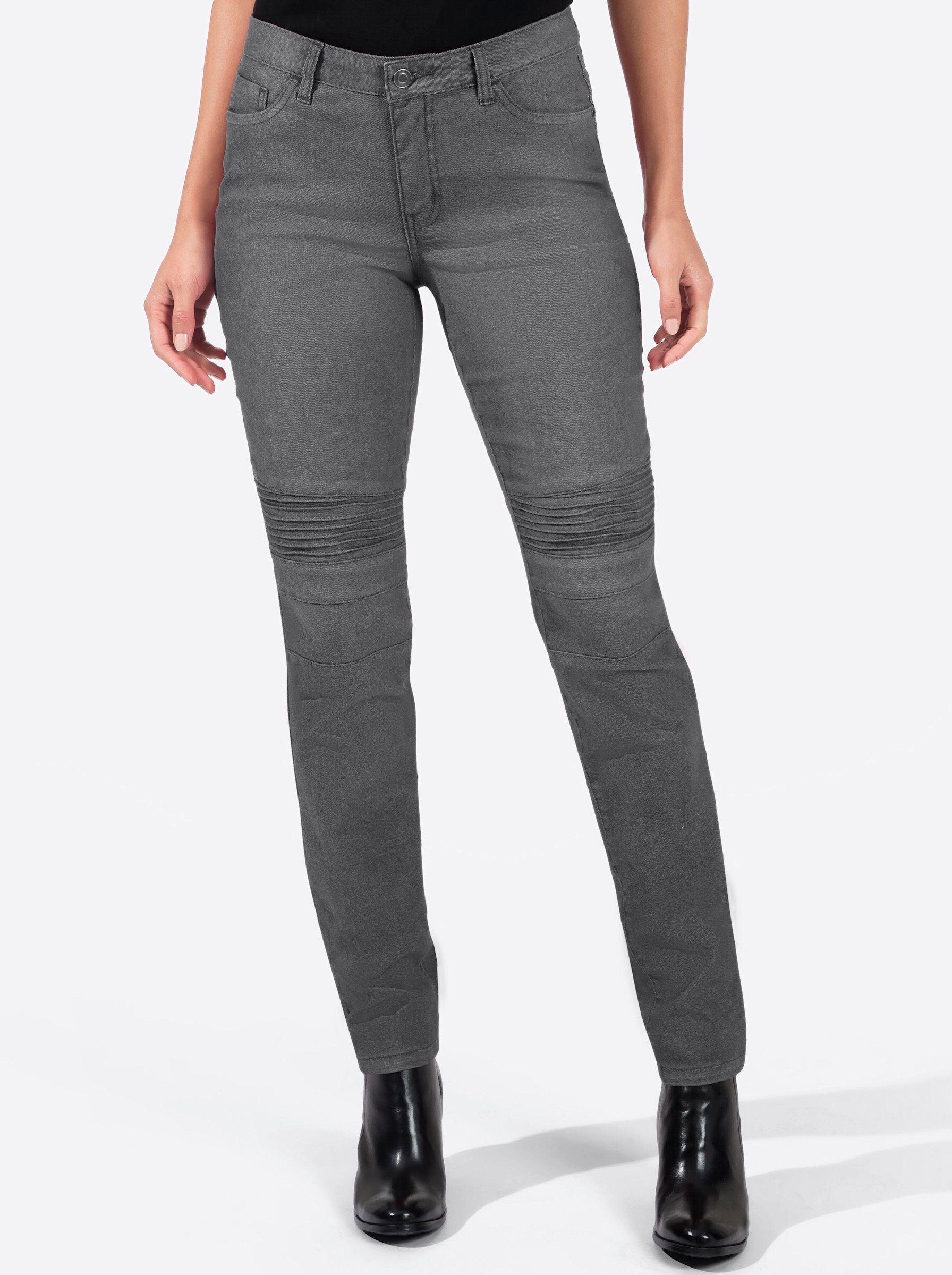 Witt Bequeme Jeans Jeans leicht vertieft