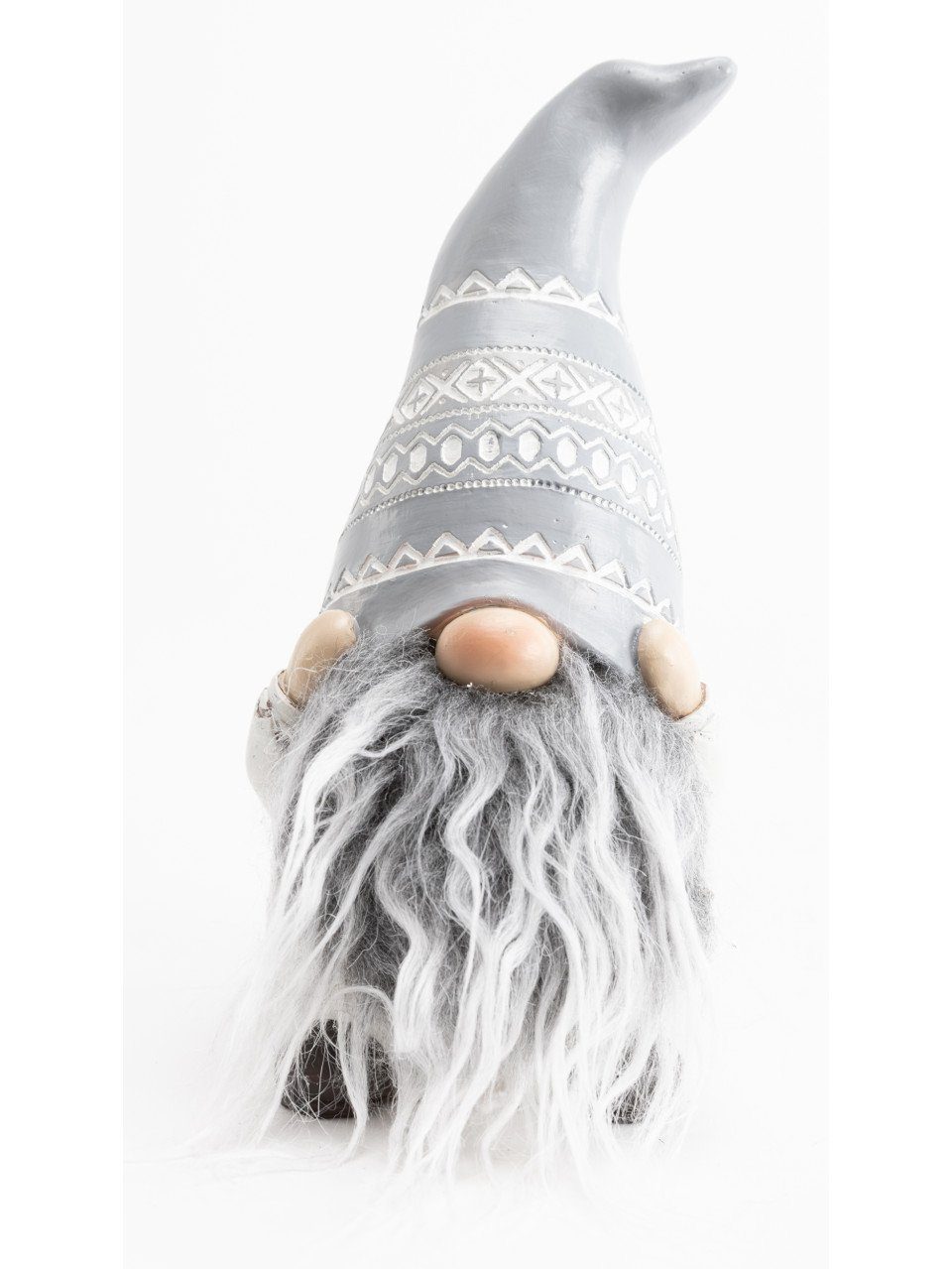 Trend Line Weihnachtsfigur TrendLine Dekofigur Zwerg 20 x 9 cm grau günstig online kaufen
