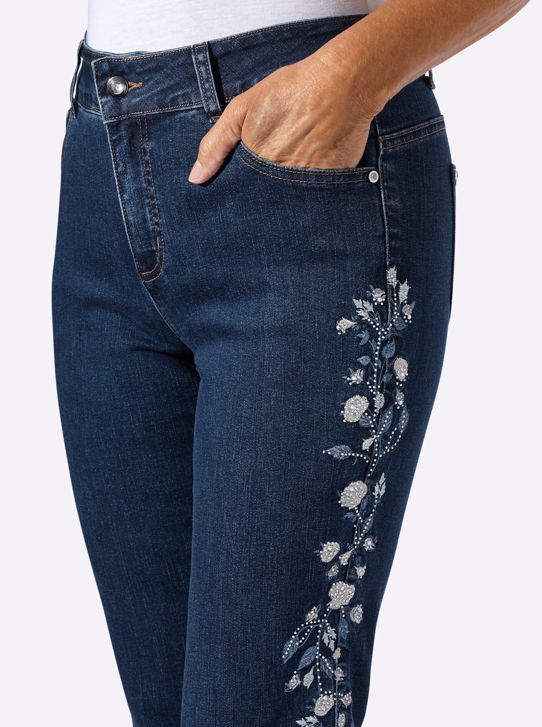 Witt Bequeme Jeans 5-Pocket-Jeans komfortabel – Bild 3 von 5