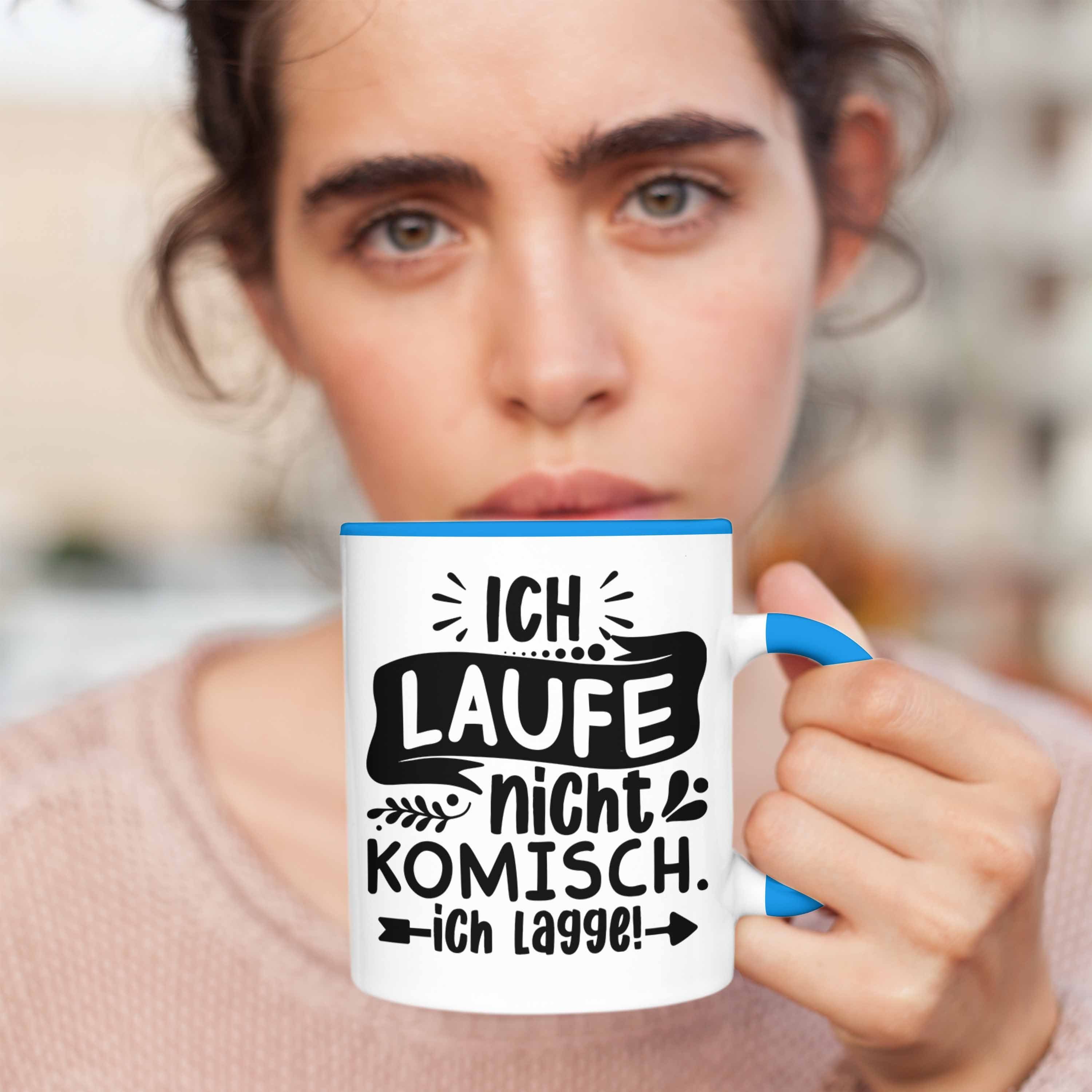 Komisch Jungs Nicht Laufe - Jugendliche Weihnachten Ich für Trendation Geburtstag Geschenk Tasse Trendation Lagge Tasse Ich Gamer Zocker Blau