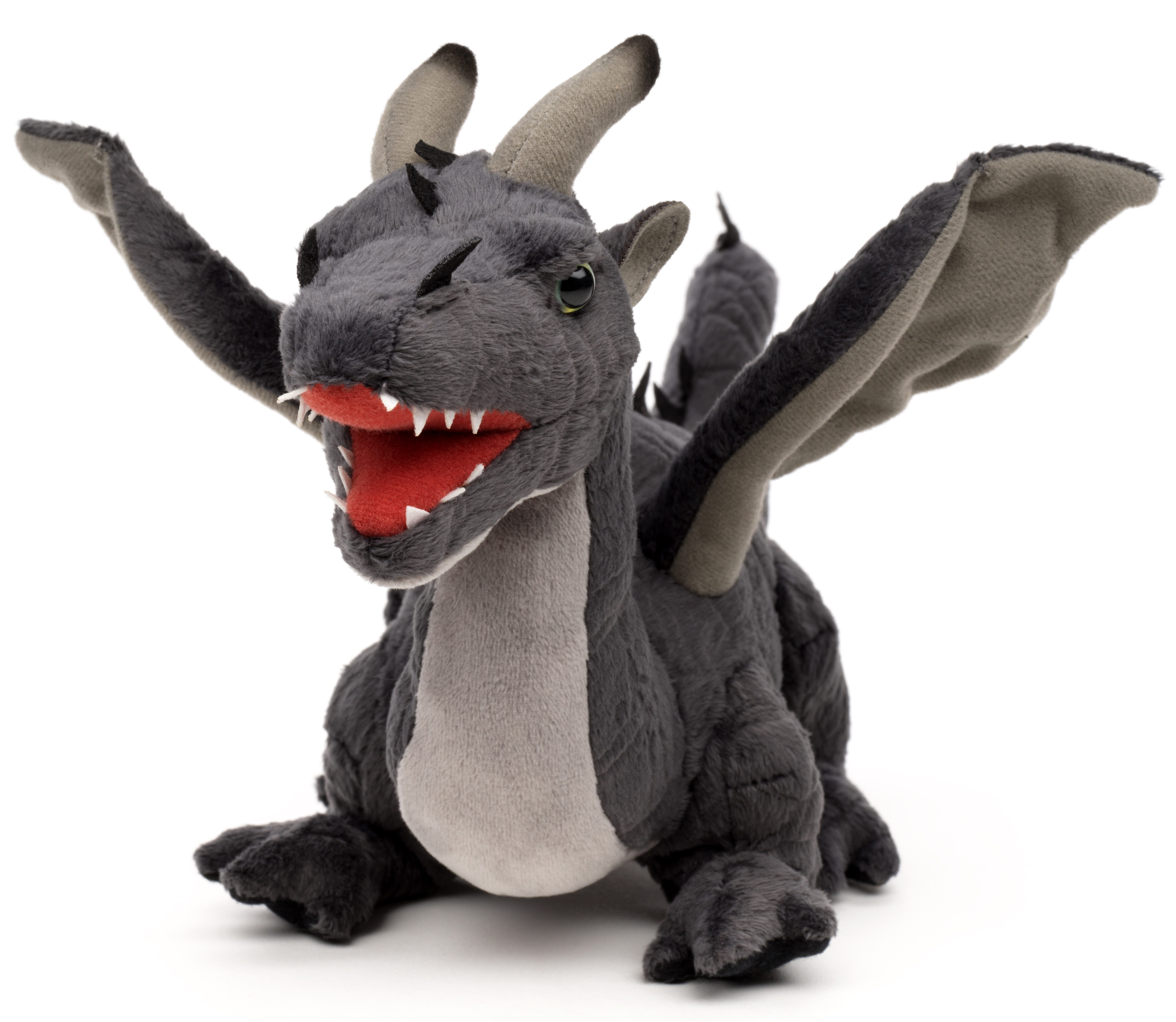Uni-Toys Kuscheltier Drache - verschiedene Farben und Größen - Plüschtier, zu 100 % recyceltes Füllmaterial