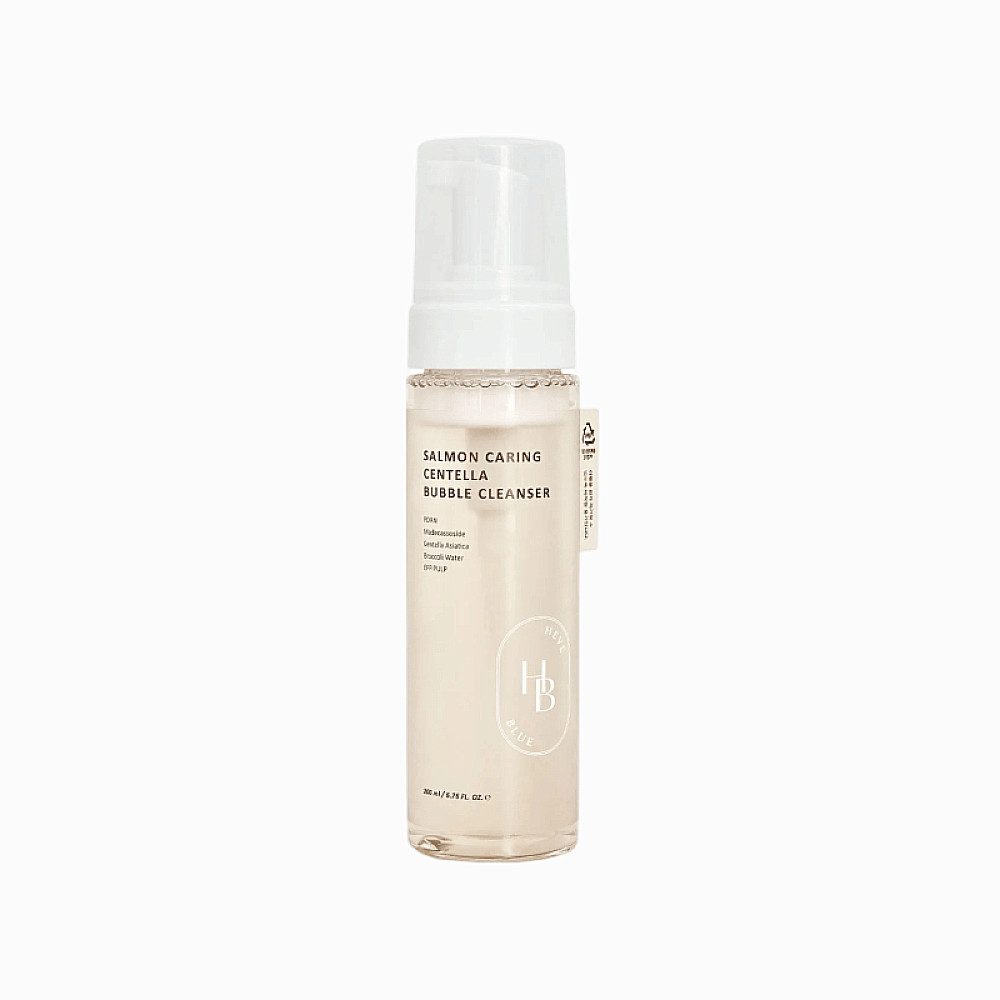 Gesichtswasser Heveblue Salmon Caring Centella Bubble Cleanser (PDRN)