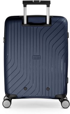 Hauptstadtkoffer Hartschalen-Trolley »TXL, dunkelblau, 55 cm«, 4 Rollen, mit gepolstertem Laptopfach