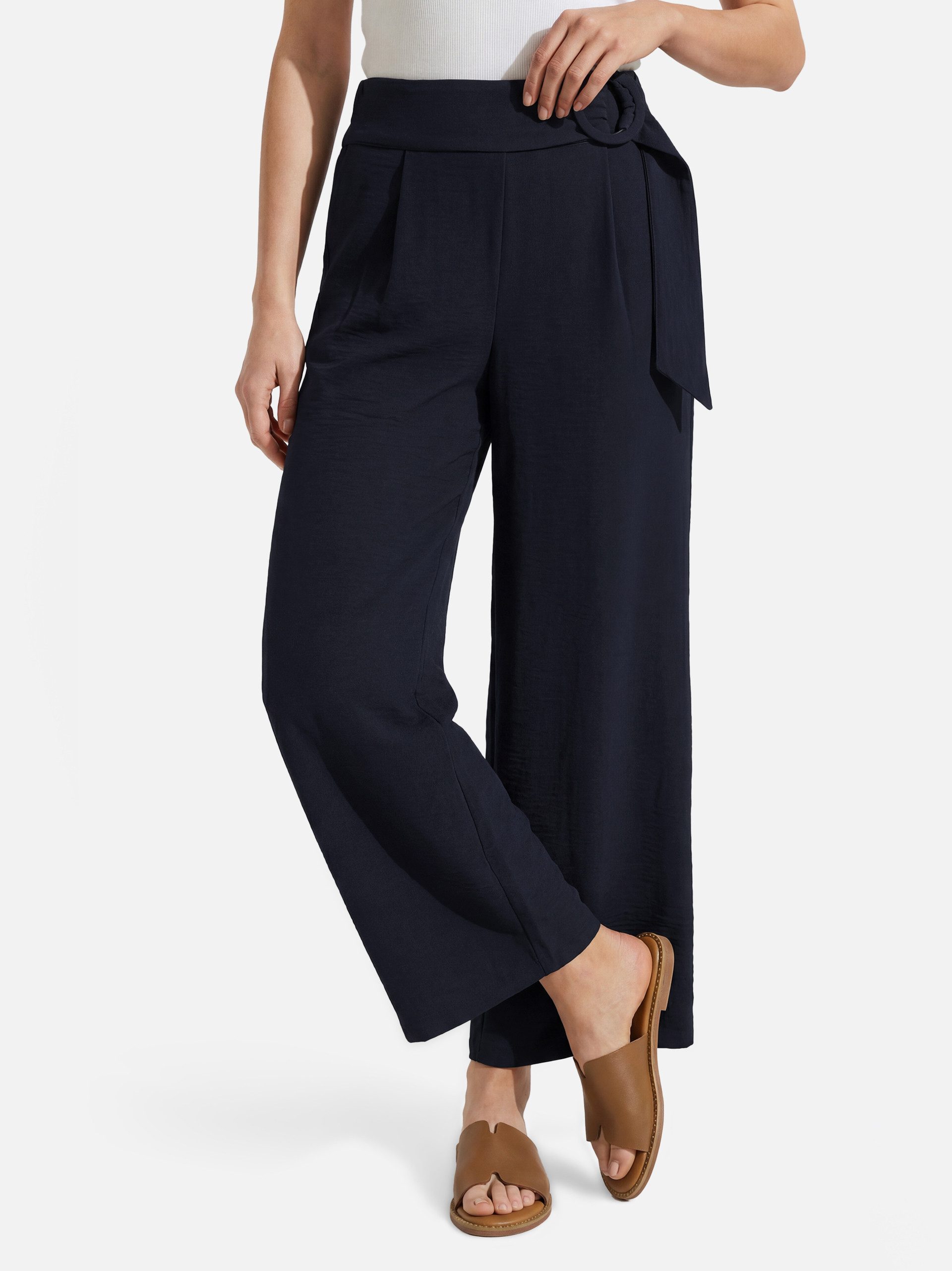 Zero Bundfaltenhose