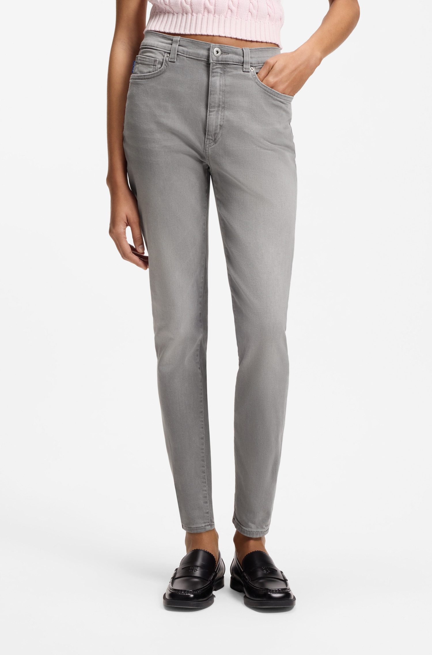 HUGO Skinny-fit-Jeans Malu Skinny Fit mit mittlerer Leibhöhe