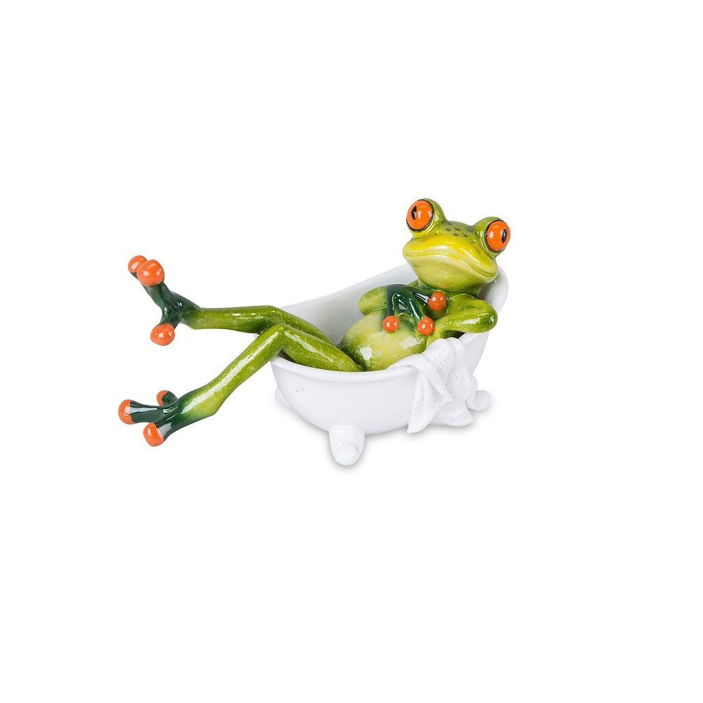 formano Dekofigur Formano Frosch in der Badewanne