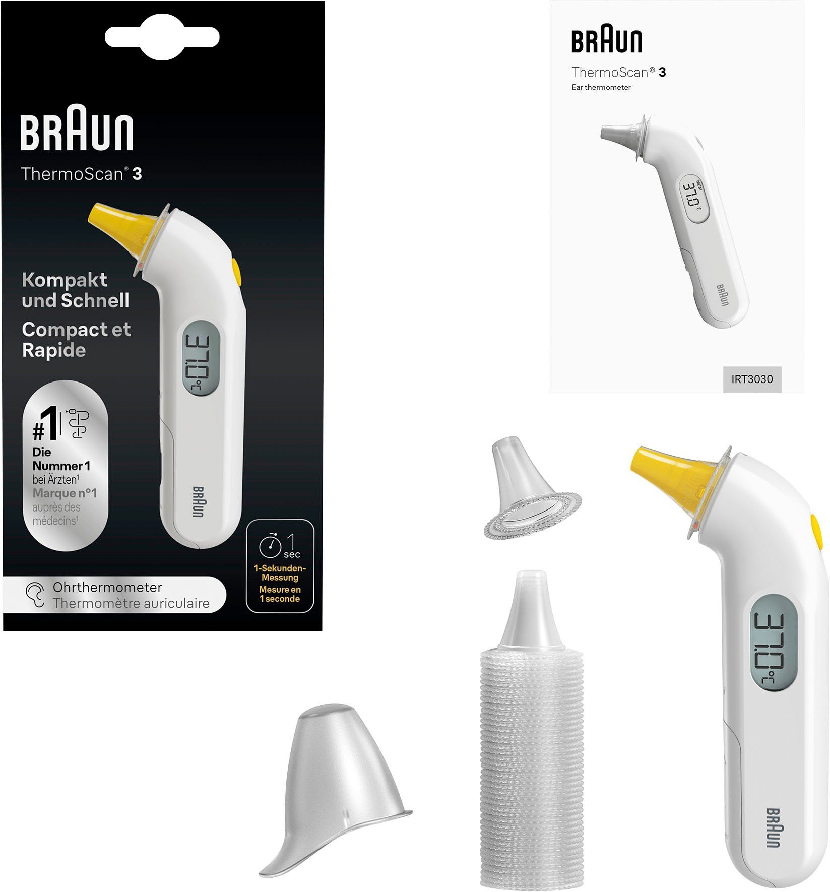 Braun Ohrthermometer Thermo Scan 3 – Bild 5 von 5