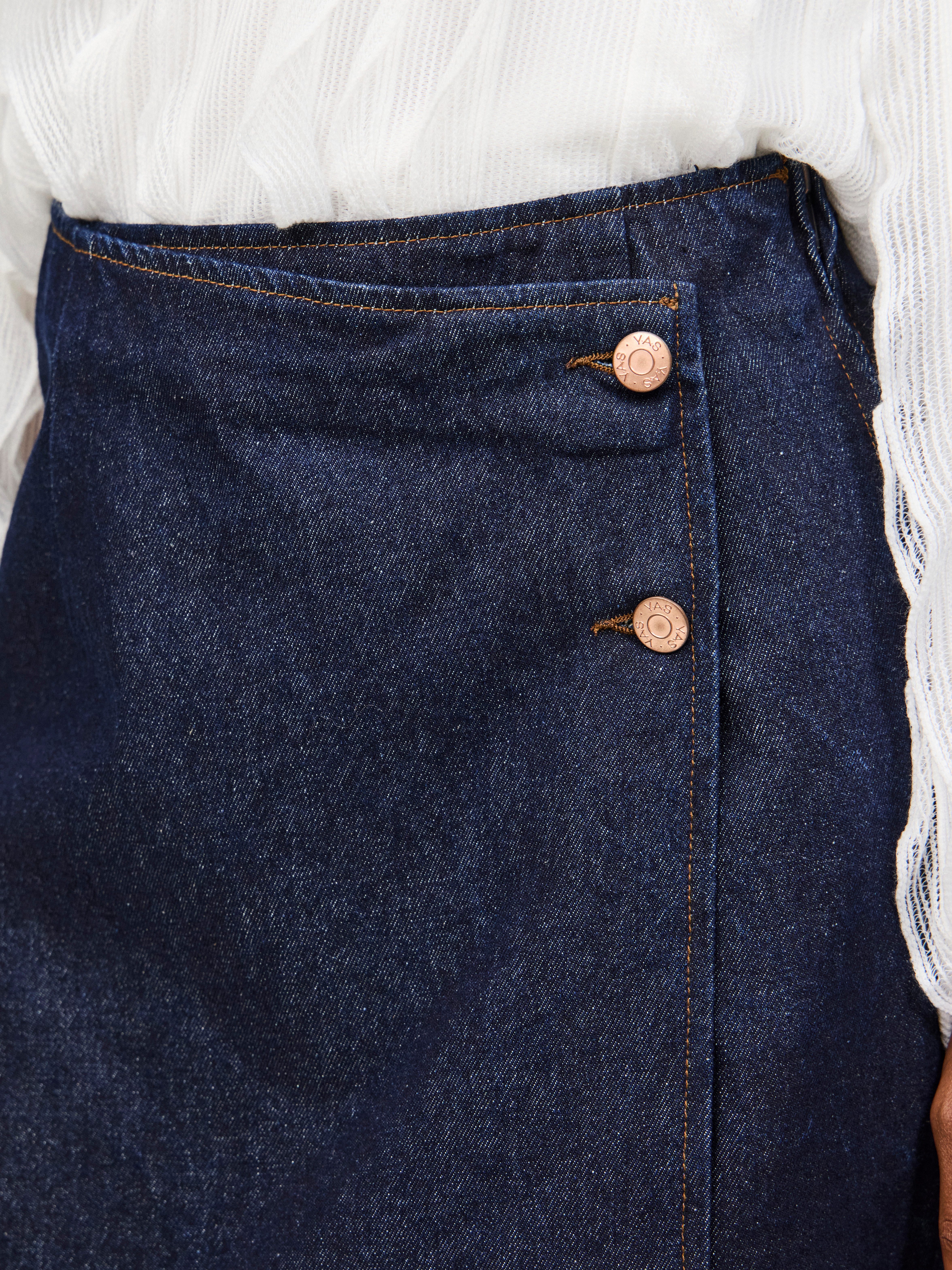 Y.A.S Jeansrock YASLISANA HMW SHORT DENIM SKIRT S. NOOS