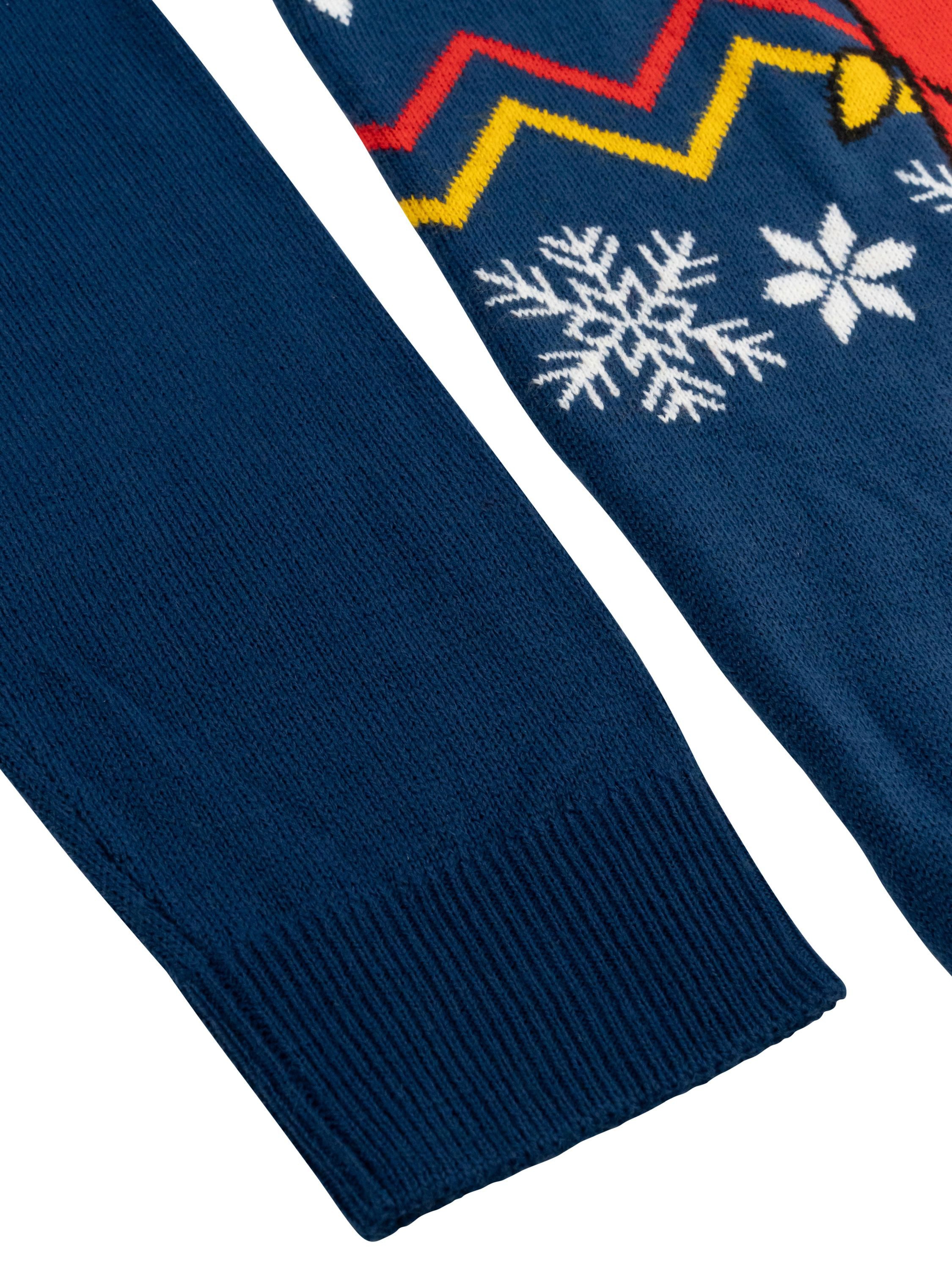 United Labels® Weihnachtspullover Peanuts Snoopy Winterpullover Winter Strick Pullover Ugly Sweater