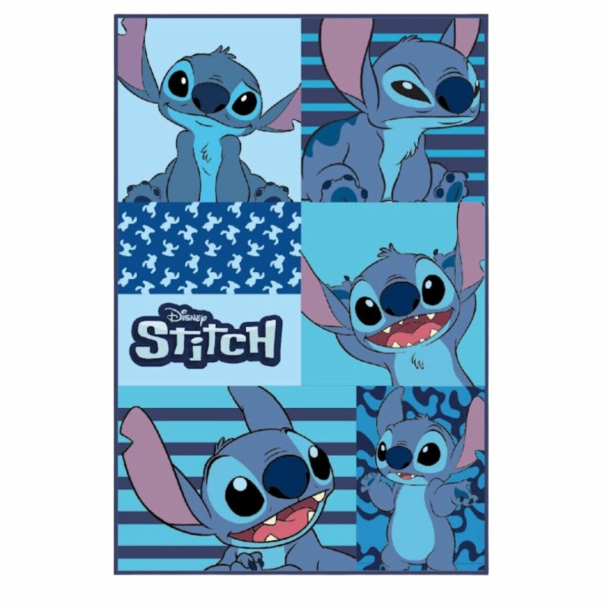 Wohndecke Lilo & Stitch Kinderteppich im Kinderzimmer, 120x80cm, Lilo & Sti günstig online kaufen