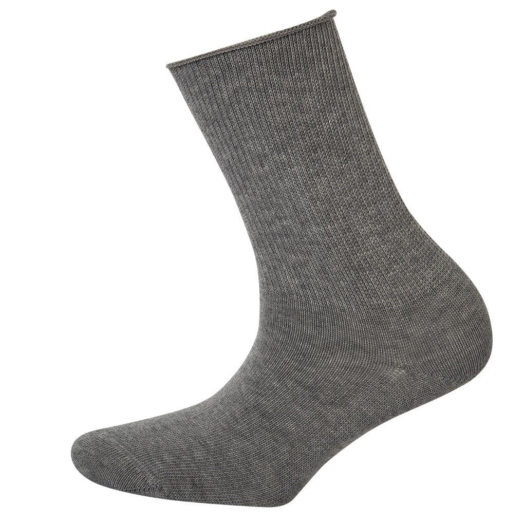 Hudson Kurzsocken 1 Paar Damen Socken, Relax Soft Strumpf Silber