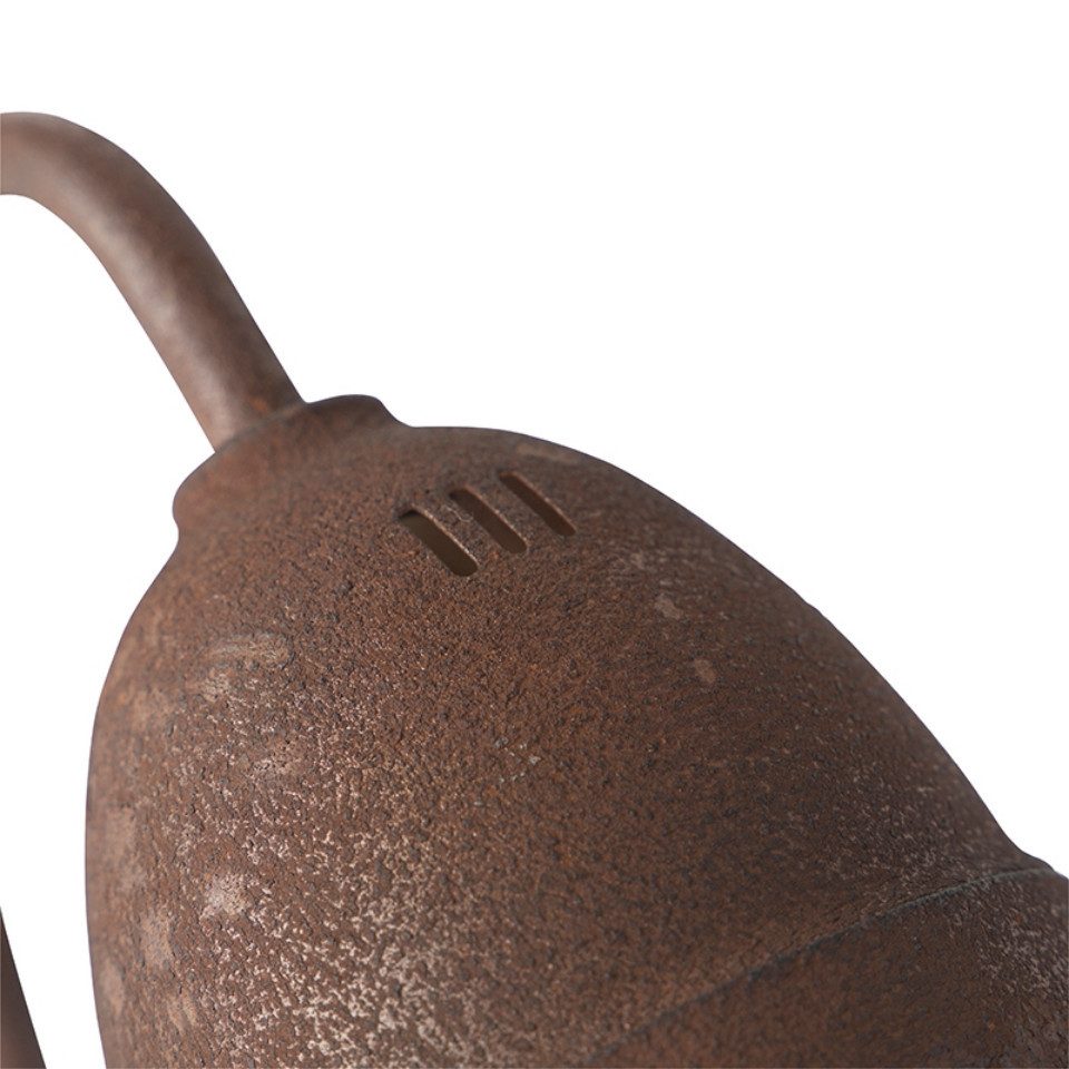 Qazqa Tischleuchte Rax, ohne Leuchtmittel, GU10, Rostbraun, Landhaus, Stahl günstig online kaufen