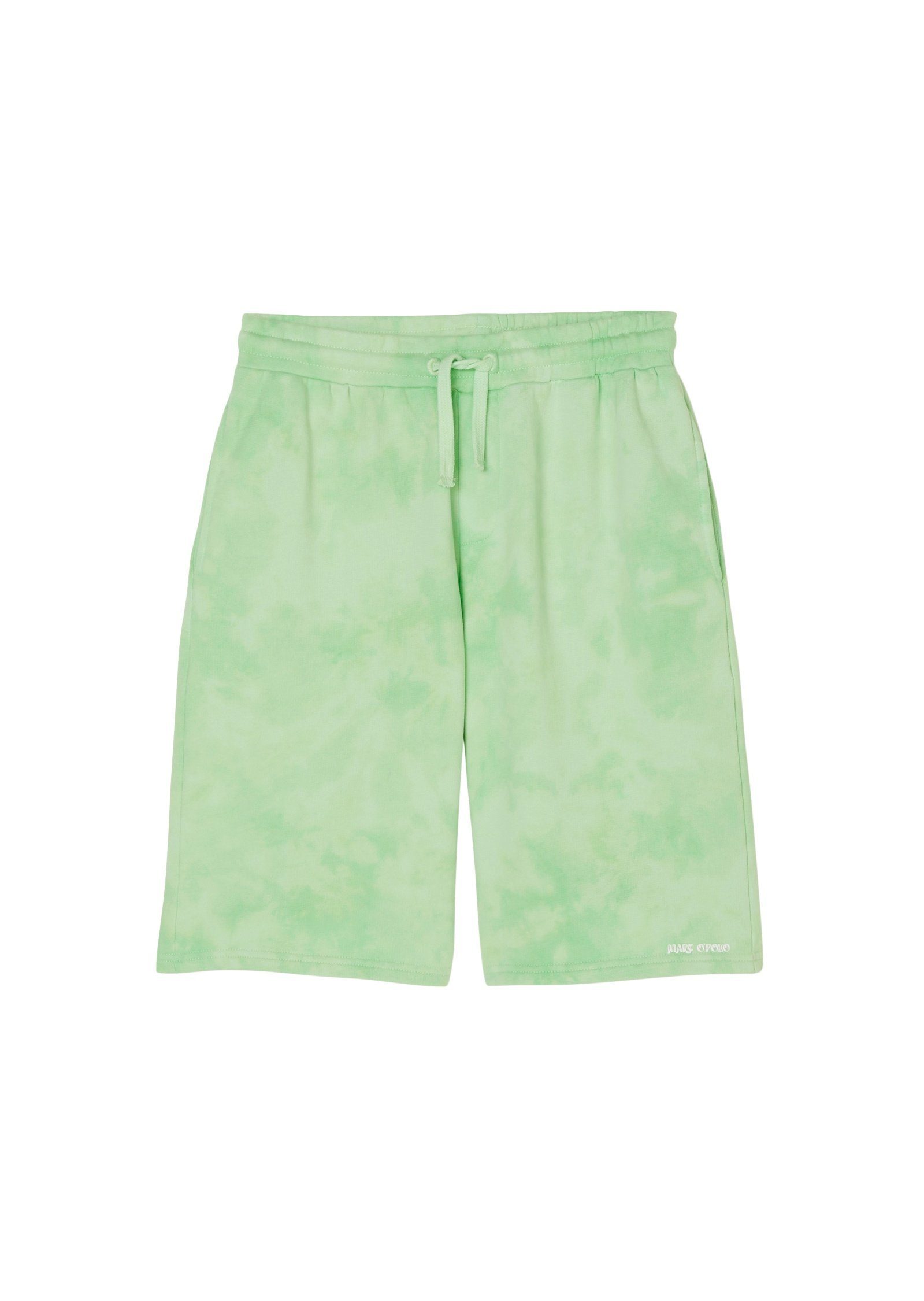 Marc O'Polo Shorts im grün Batik-Dessin