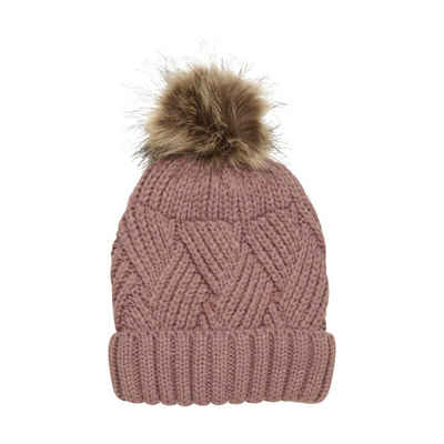 COLOR KIDS Beanie Color Kids Girls Hat With Detachable Fake Fur